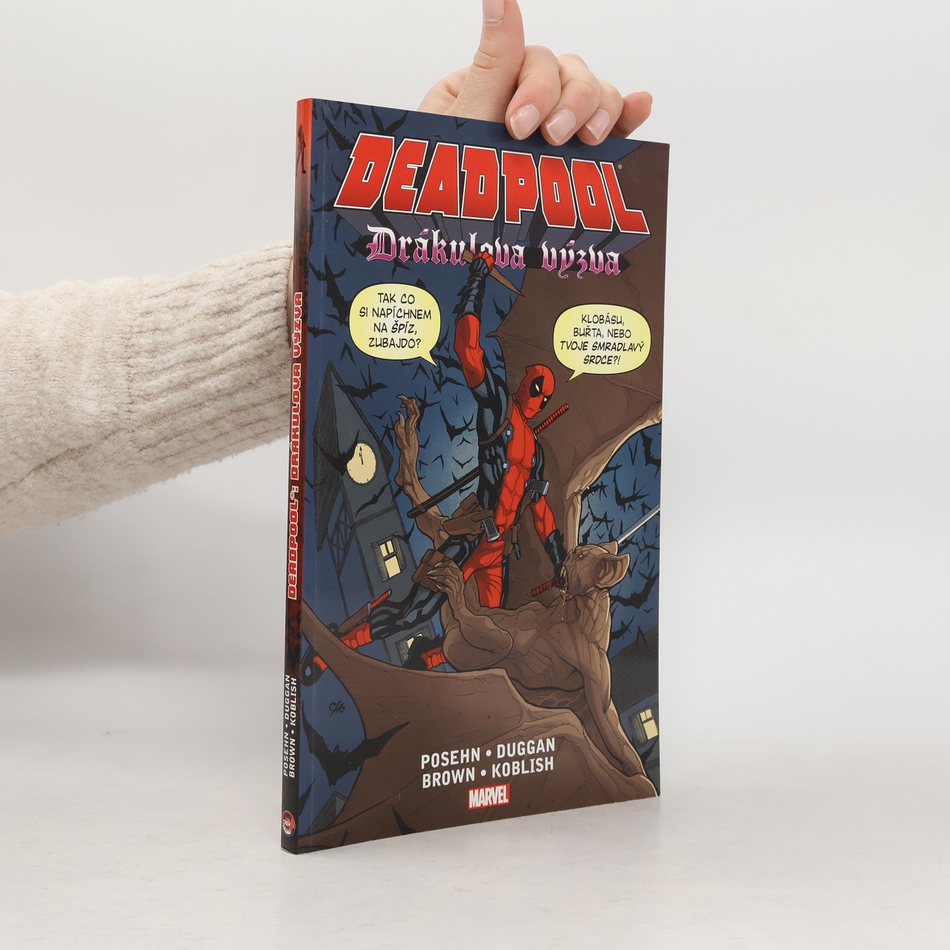 Brian Posehn Deadpool. Drákulova výzva