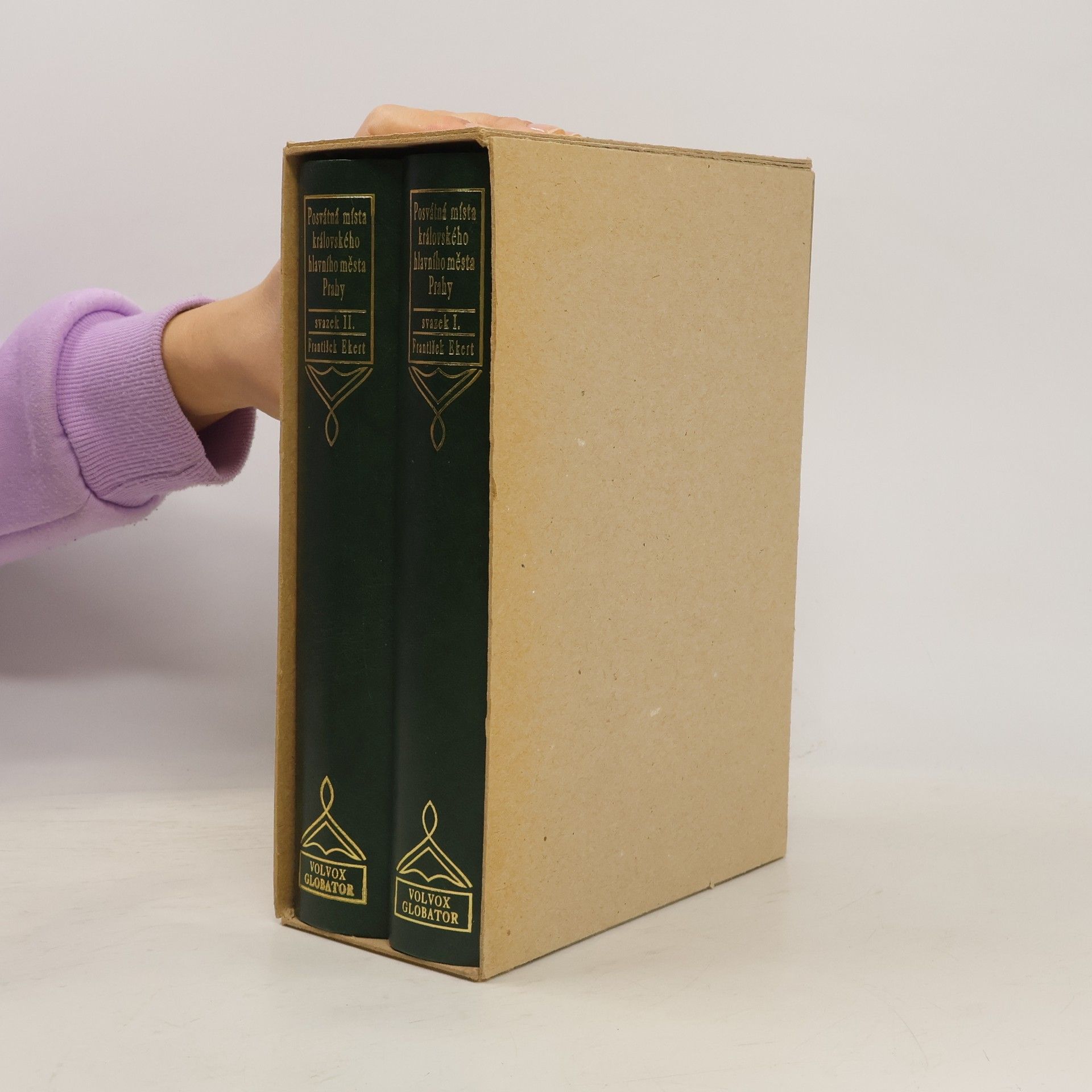 František Ekert Posvátná místa královského hlavního města Prahy 1-2