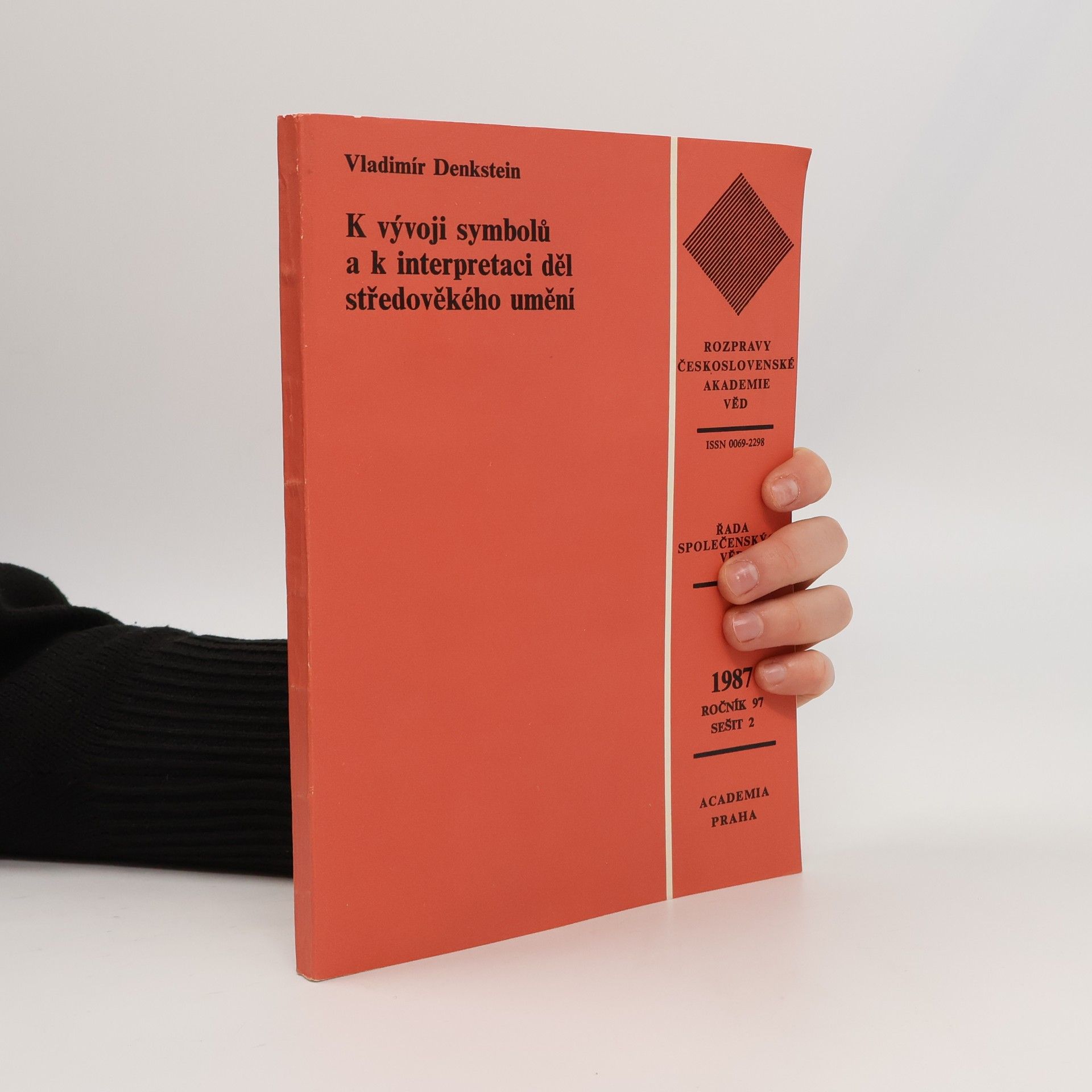 Vladimír Denkstein K vývoji symbolů a k interpretaci děl středověkého umění