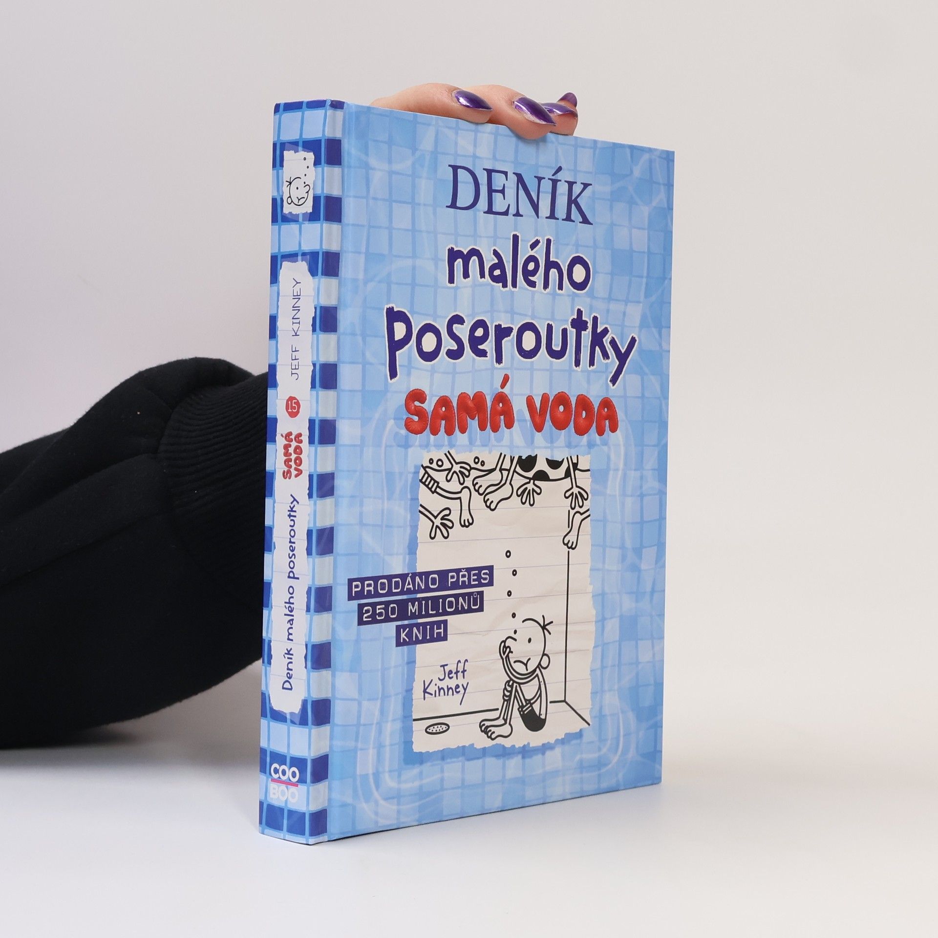 Jeff Kinney Deník malého poseroutky 15. Samá voda