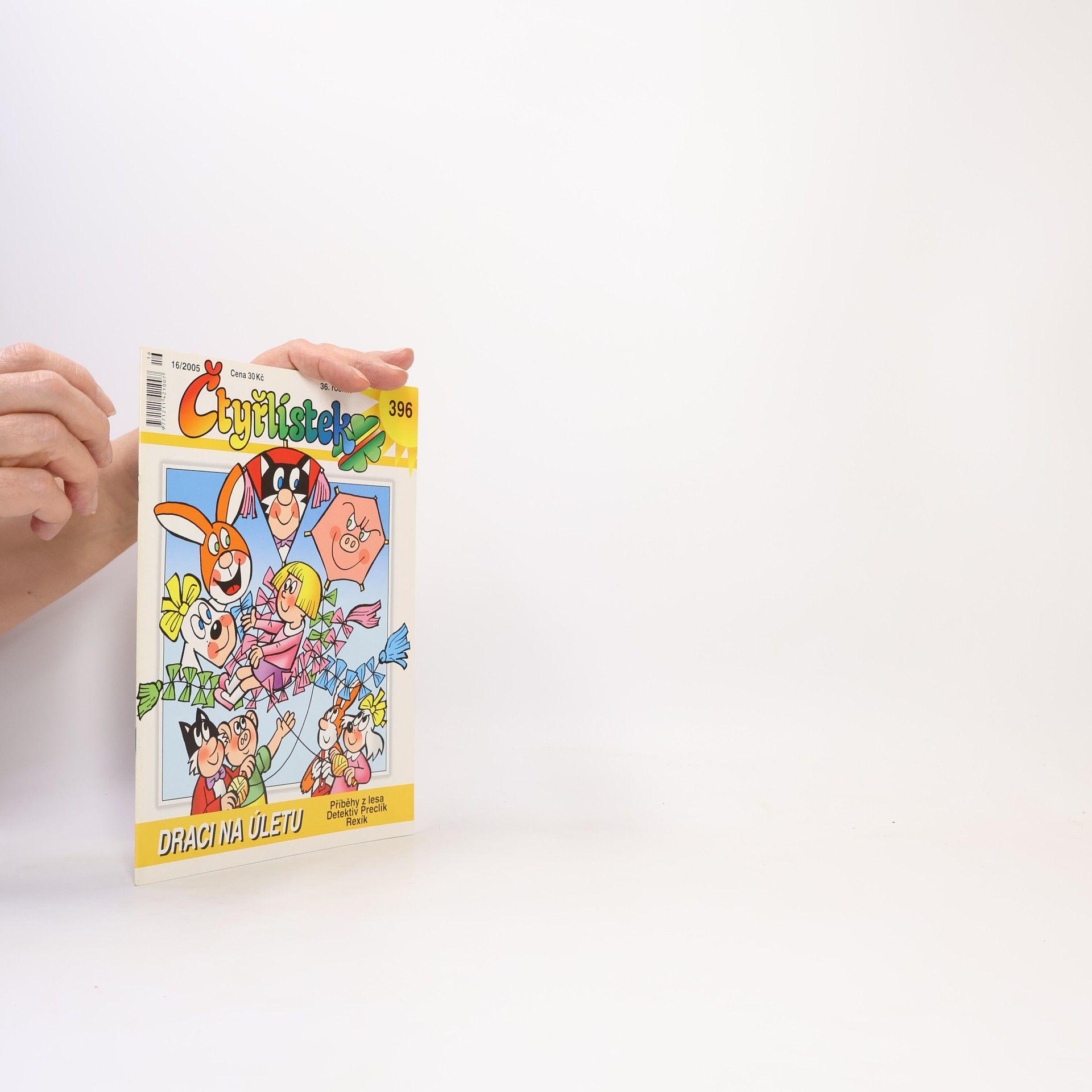 Kolektiv autorů Čtyřlístek 396, 16/2005. Draci na úletu