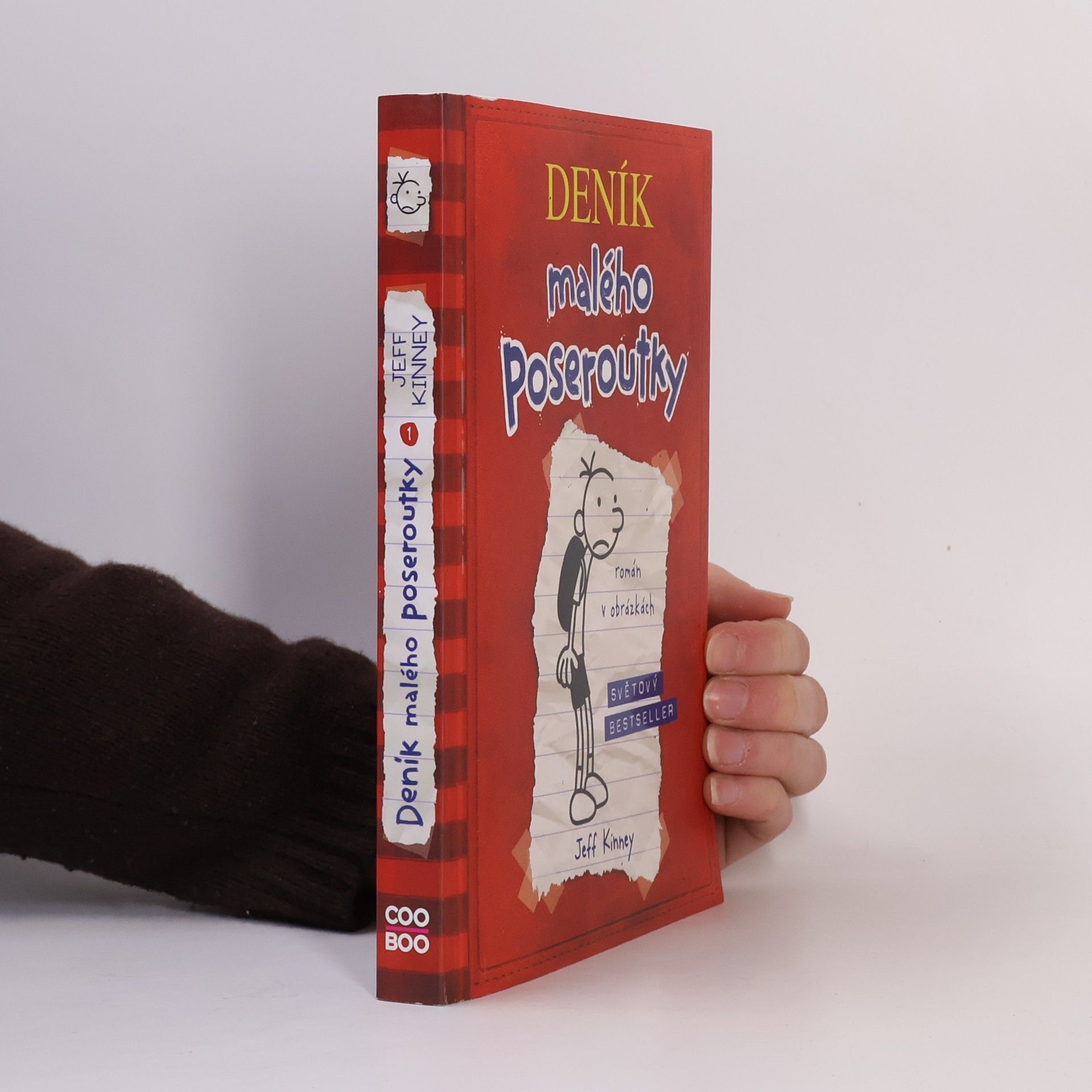 Jeff Kinney Deník malého poseroutky 1