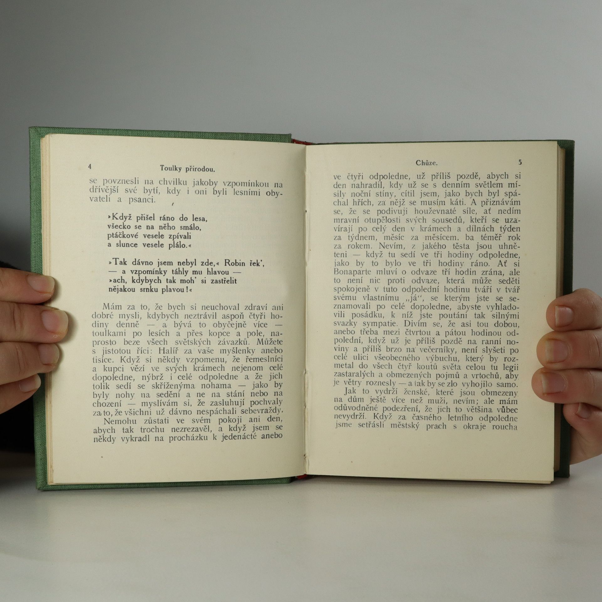 Henry David Thoreau Toulky přírodou a pohledy do společnosti