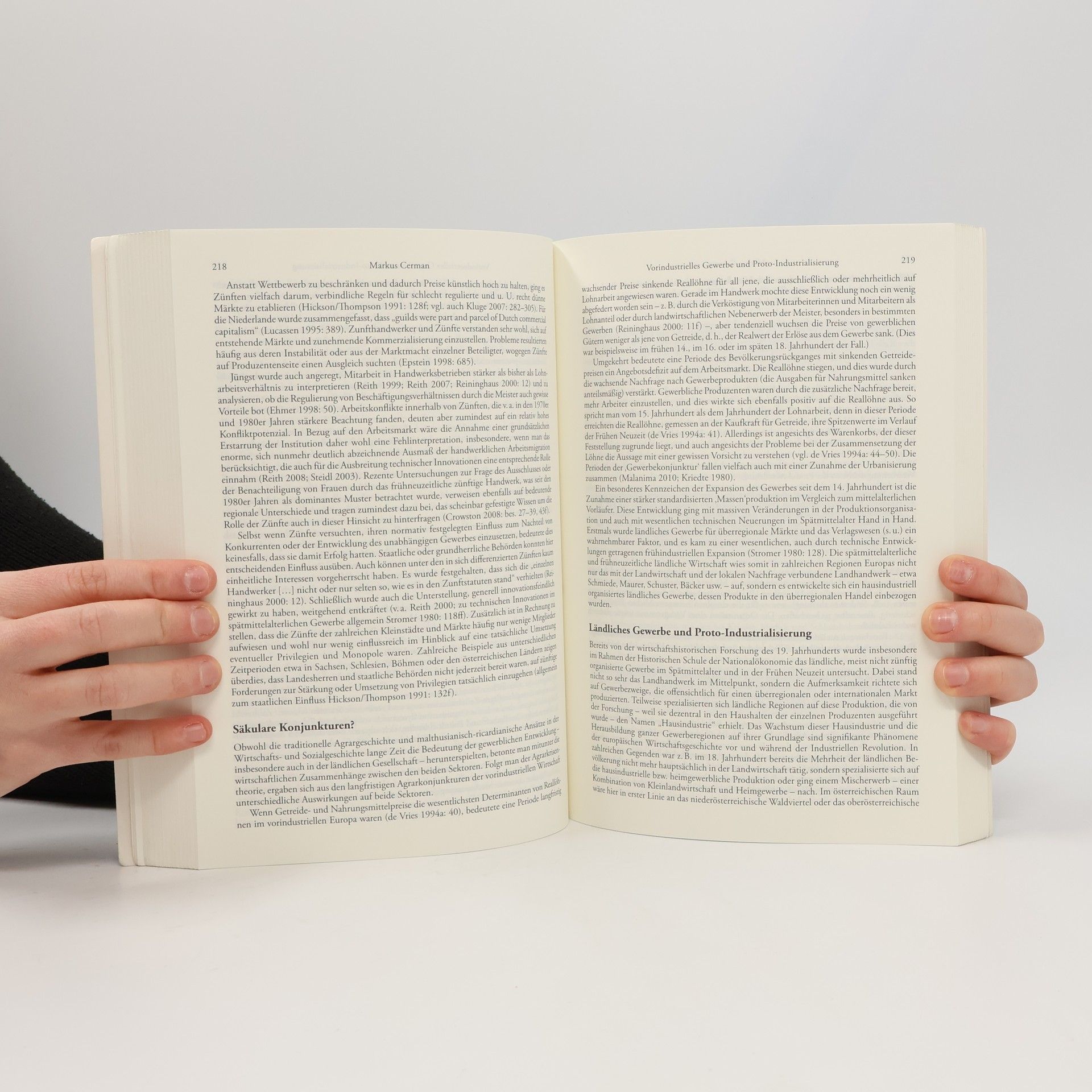 Markus Cerman Wirtschaft und Gesellschaft