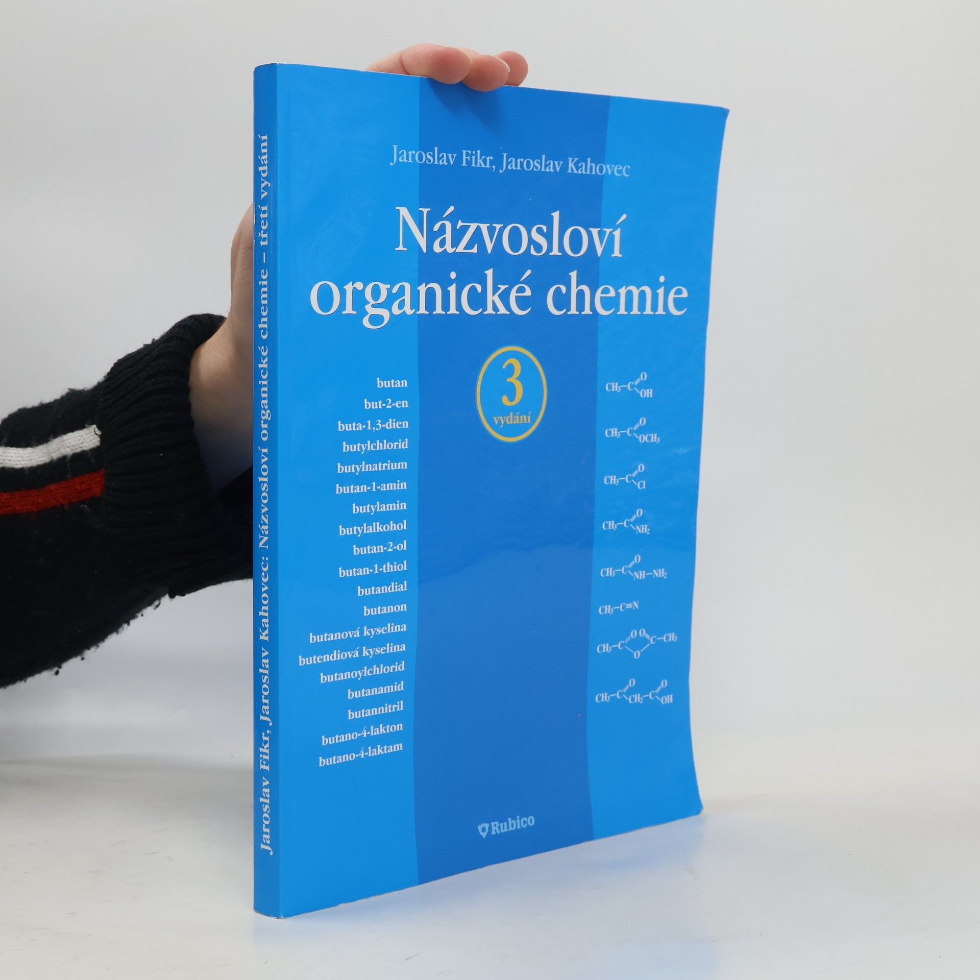 Jaroslav Fikr Názvosloví organické chemie
