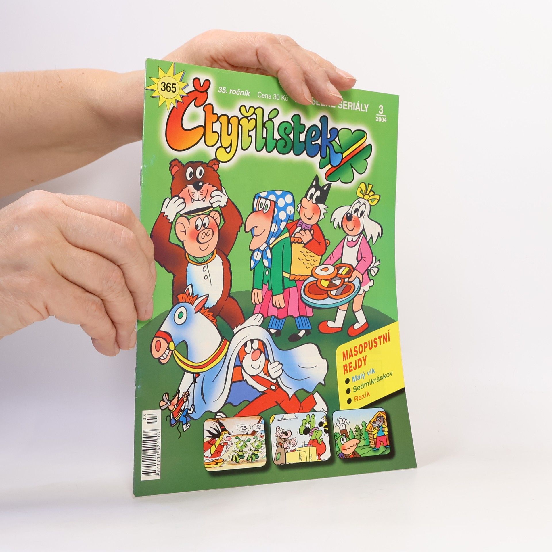 Jaroslav Němeček Čtyřlístek 365 3/2004: Masopustní rejdy 365