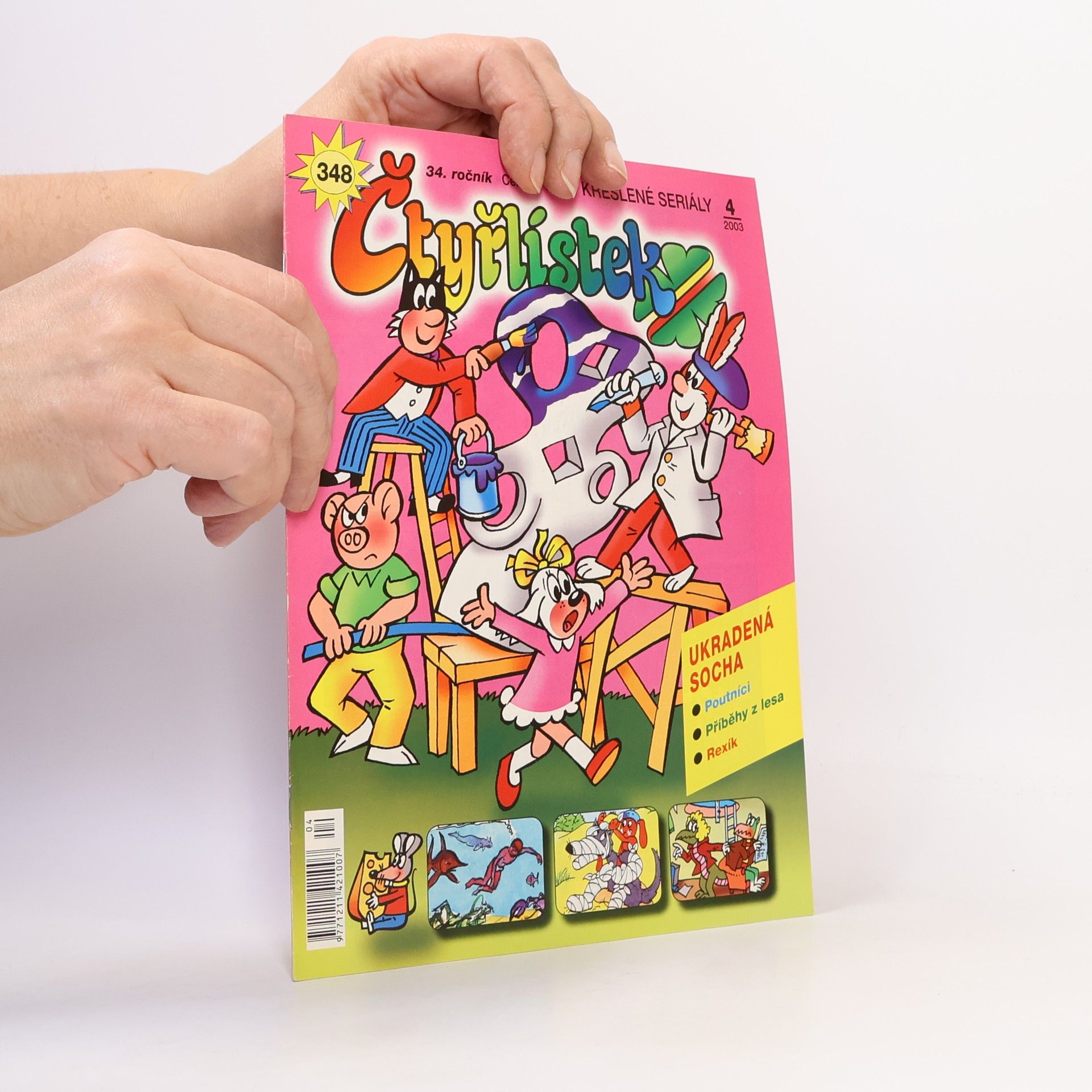 Kolektiv autorů Čtyřlístek 348. 4/2003