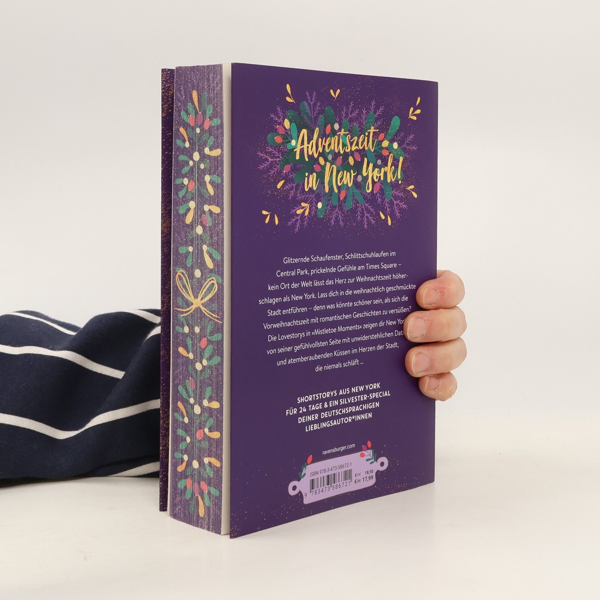 Alexandra Raij Mistletoe Moments. Ein Adventskalender. New-Adult-Lovestorys für 24 Tage plus Silvester-Special (Romantische Kurzgeschichten für