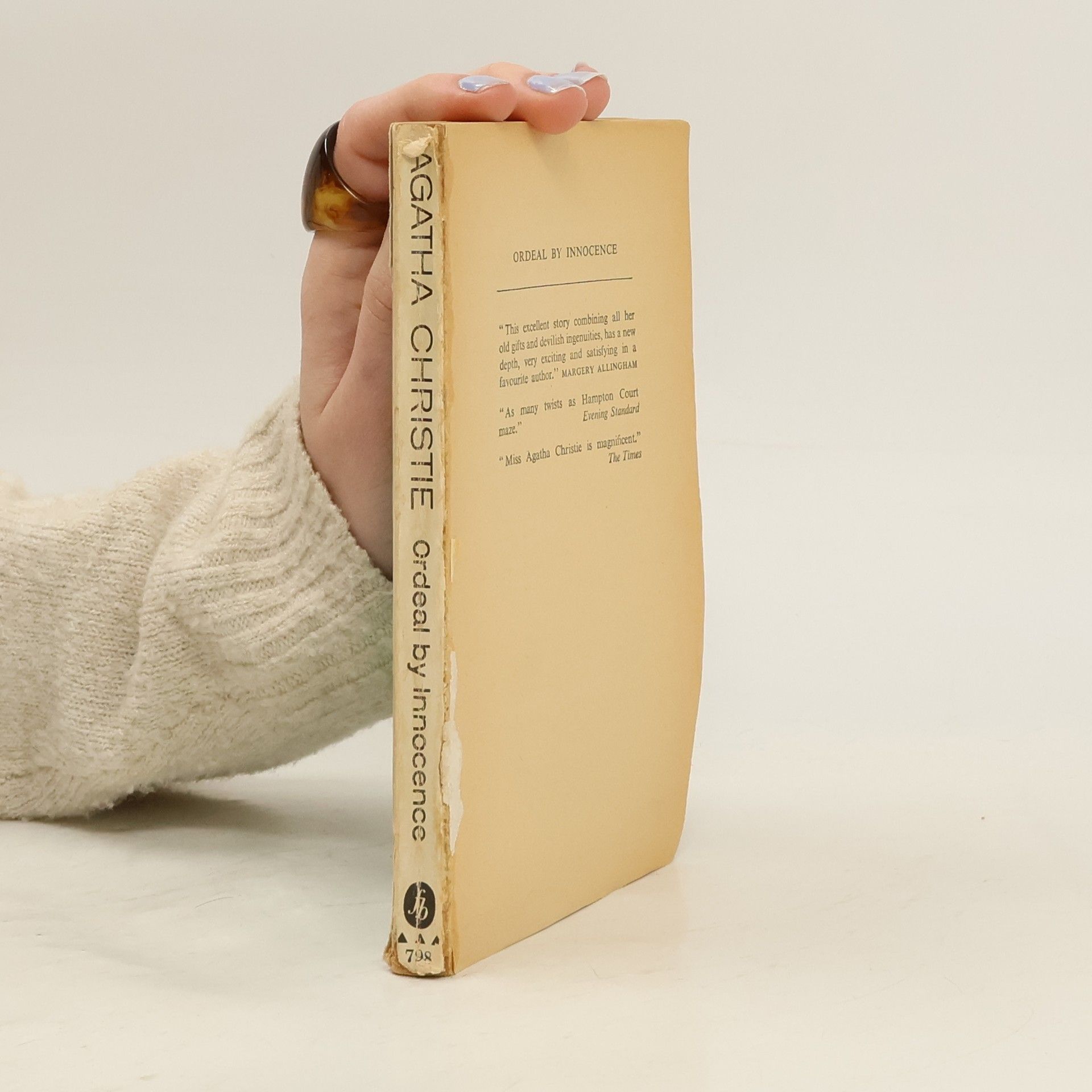 Agatha Christie Ordered by Innocence