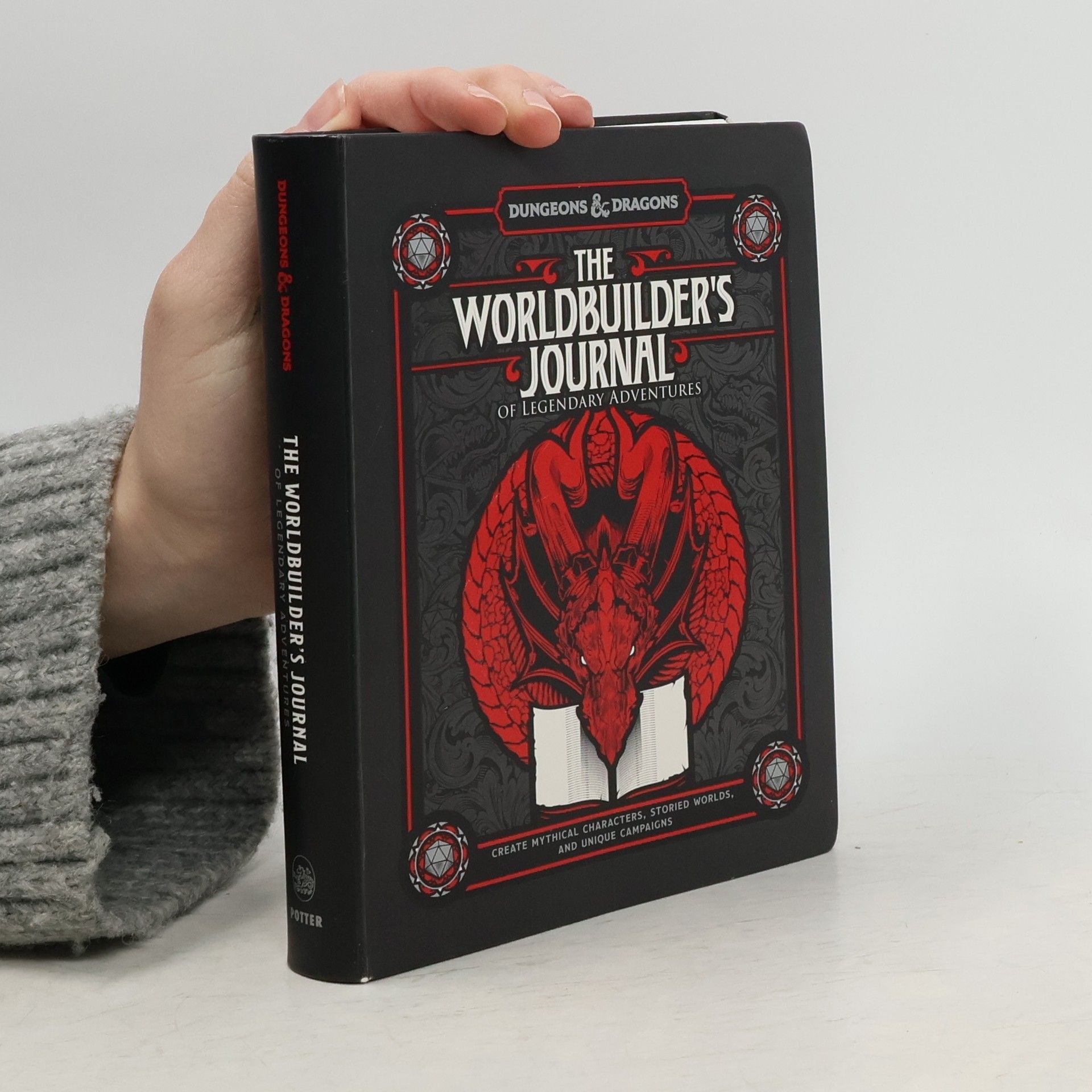 Kolektiv autorů Dungeons & Dragons: The Worldbuilder's Journal of Legendary Adventures