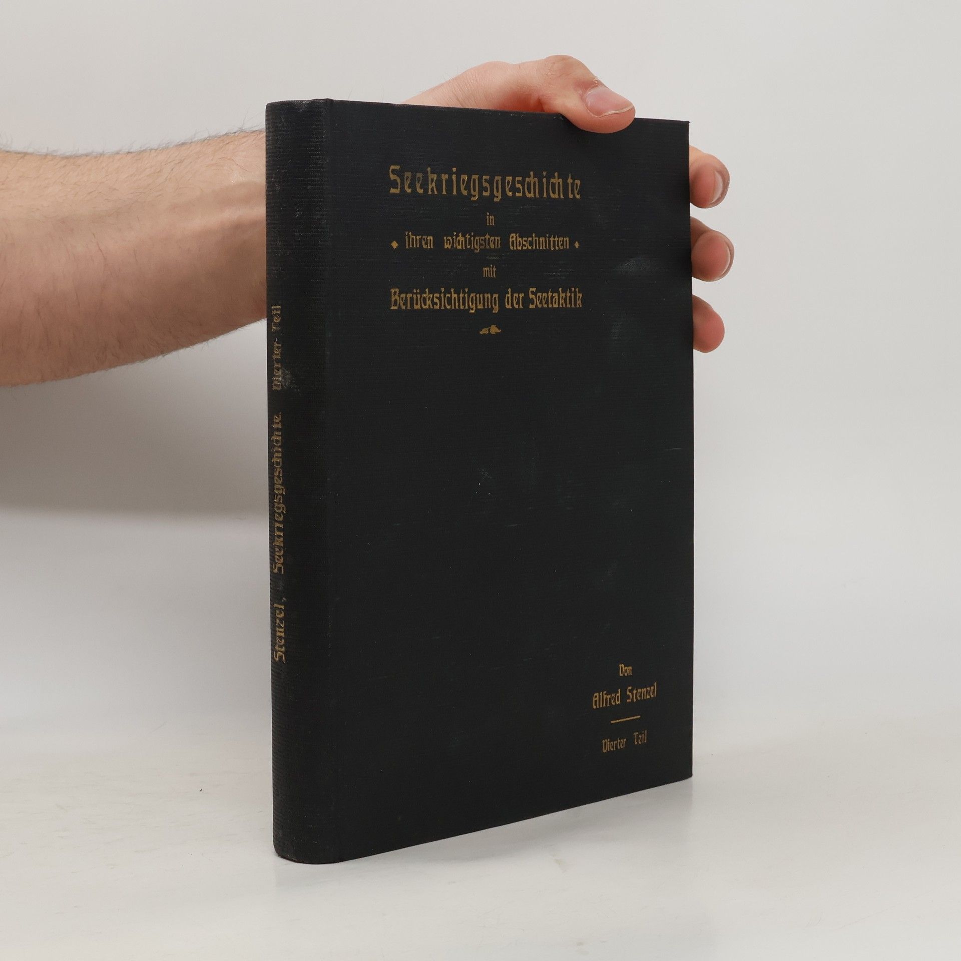 Alfred Stenzel Seekriegsgeschichte