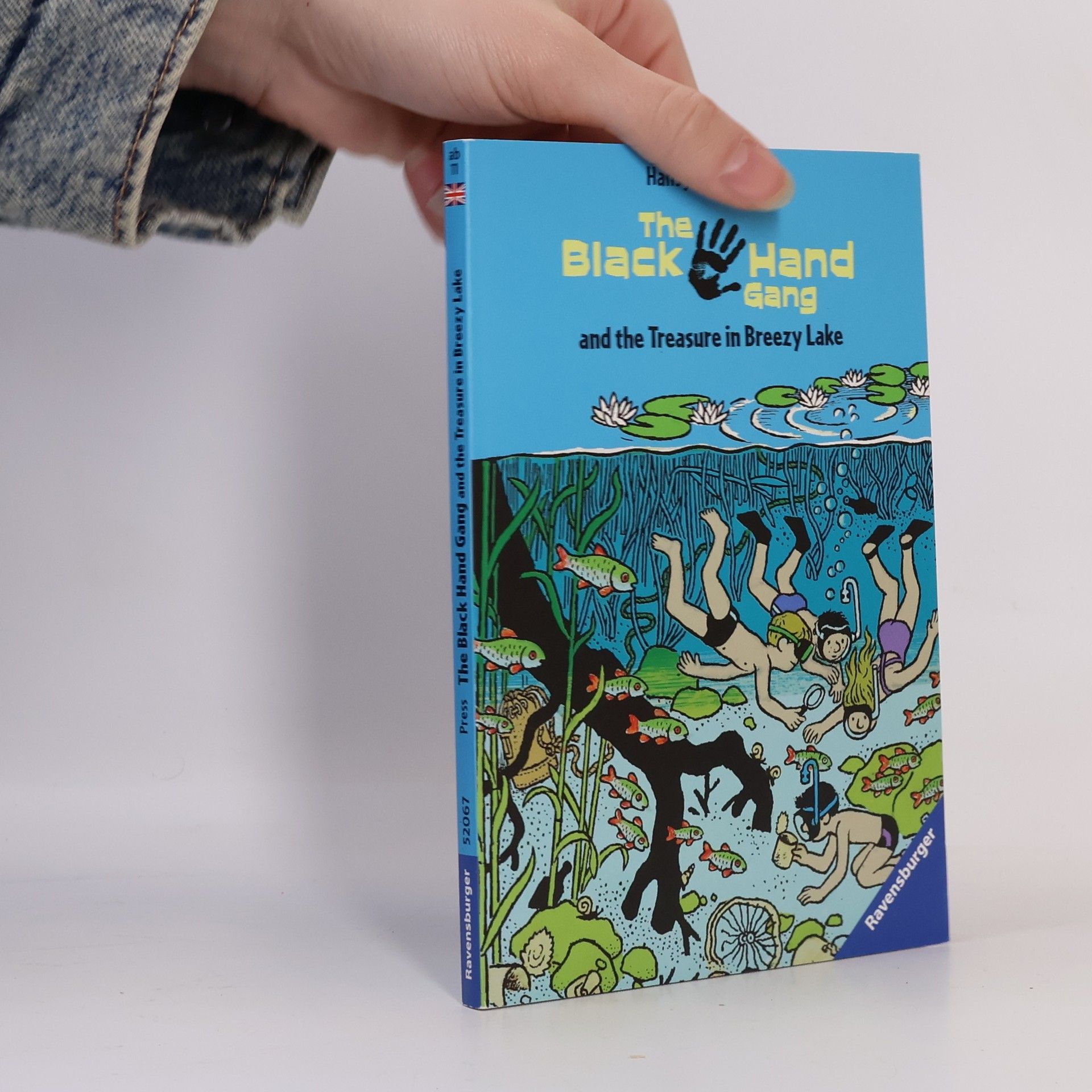 Hans Jürgen Press The Black Hand Gang and the treasure in Breezy Lake