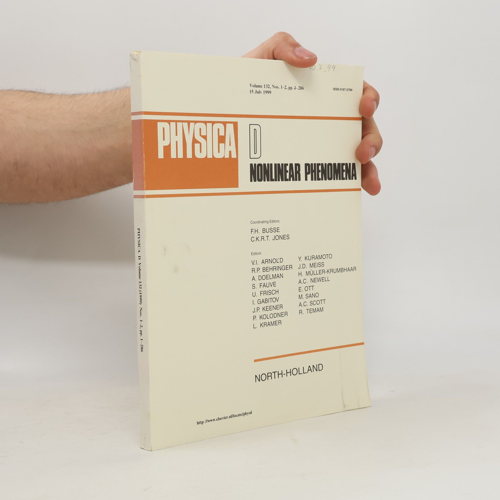 Autorenkollektiv Physica D: Nonlinear Phenomena 132