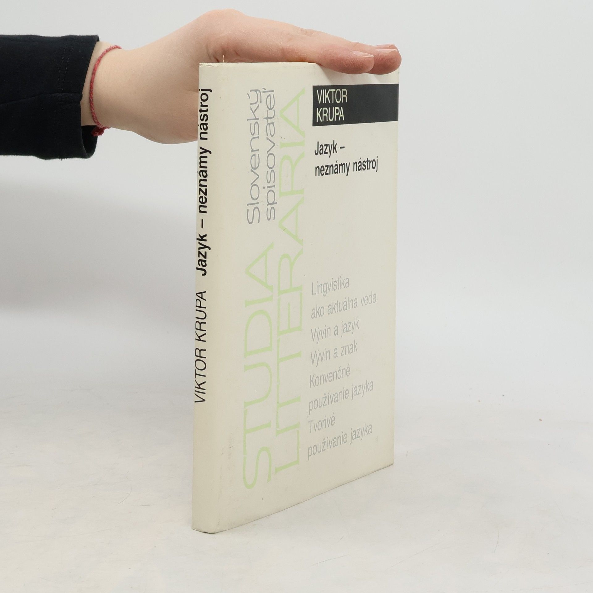 Viktor Krupa Jazyk - neznámy nástroj