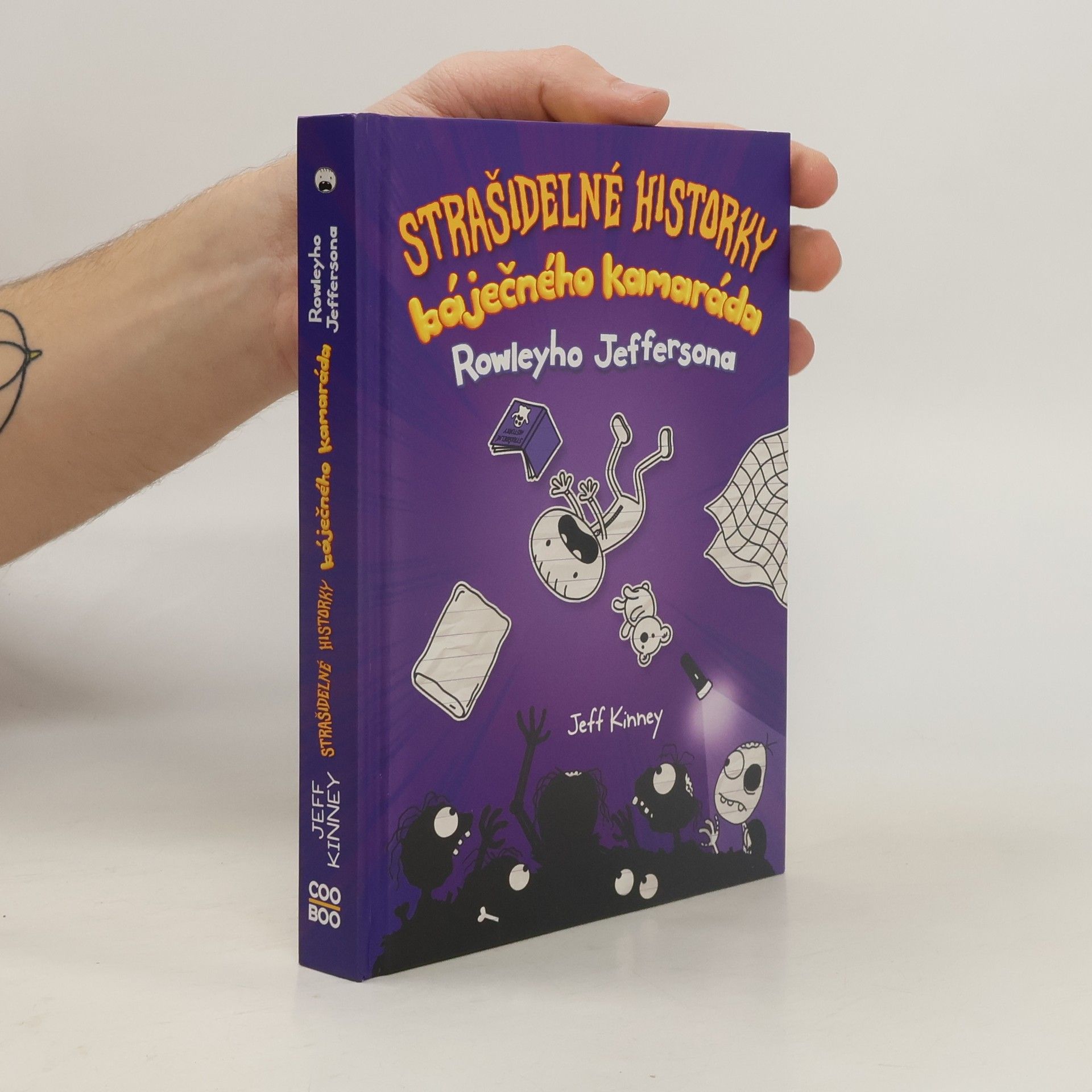 Jeff Kinney Strašidelné historky báječného kamaráda Rowleyho Jeffersona