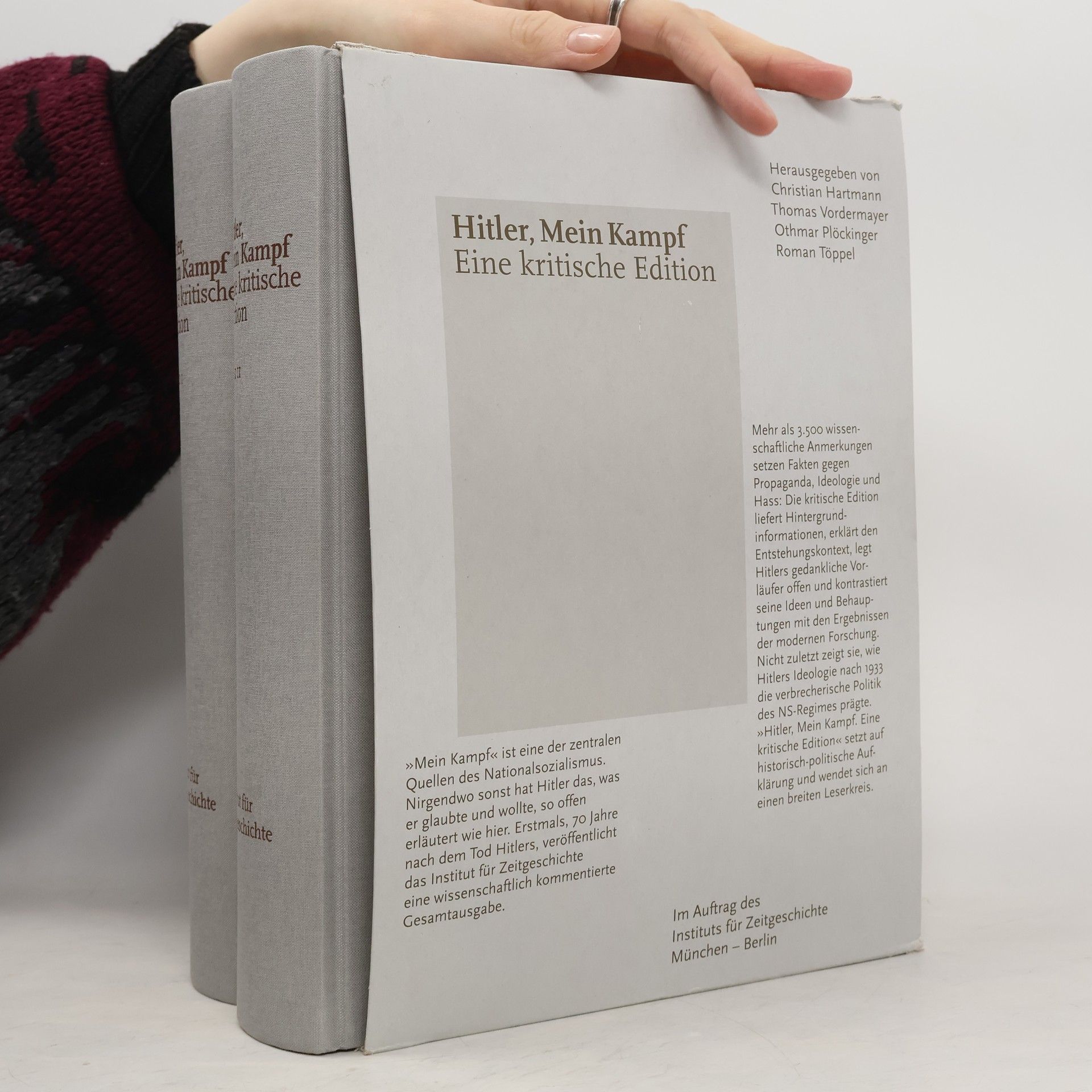 Hitler, Mein Kampf. Eine kritische Edition. 1 - 2