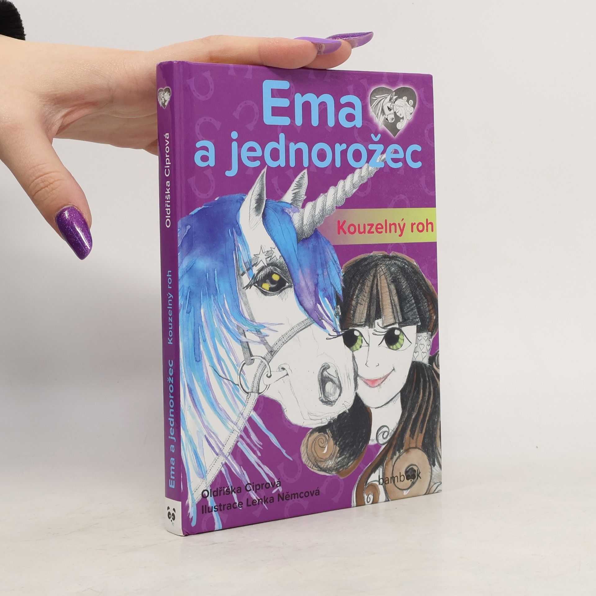 Oldřiška Lišková Ema a jednorožec. Kouzelný roh.