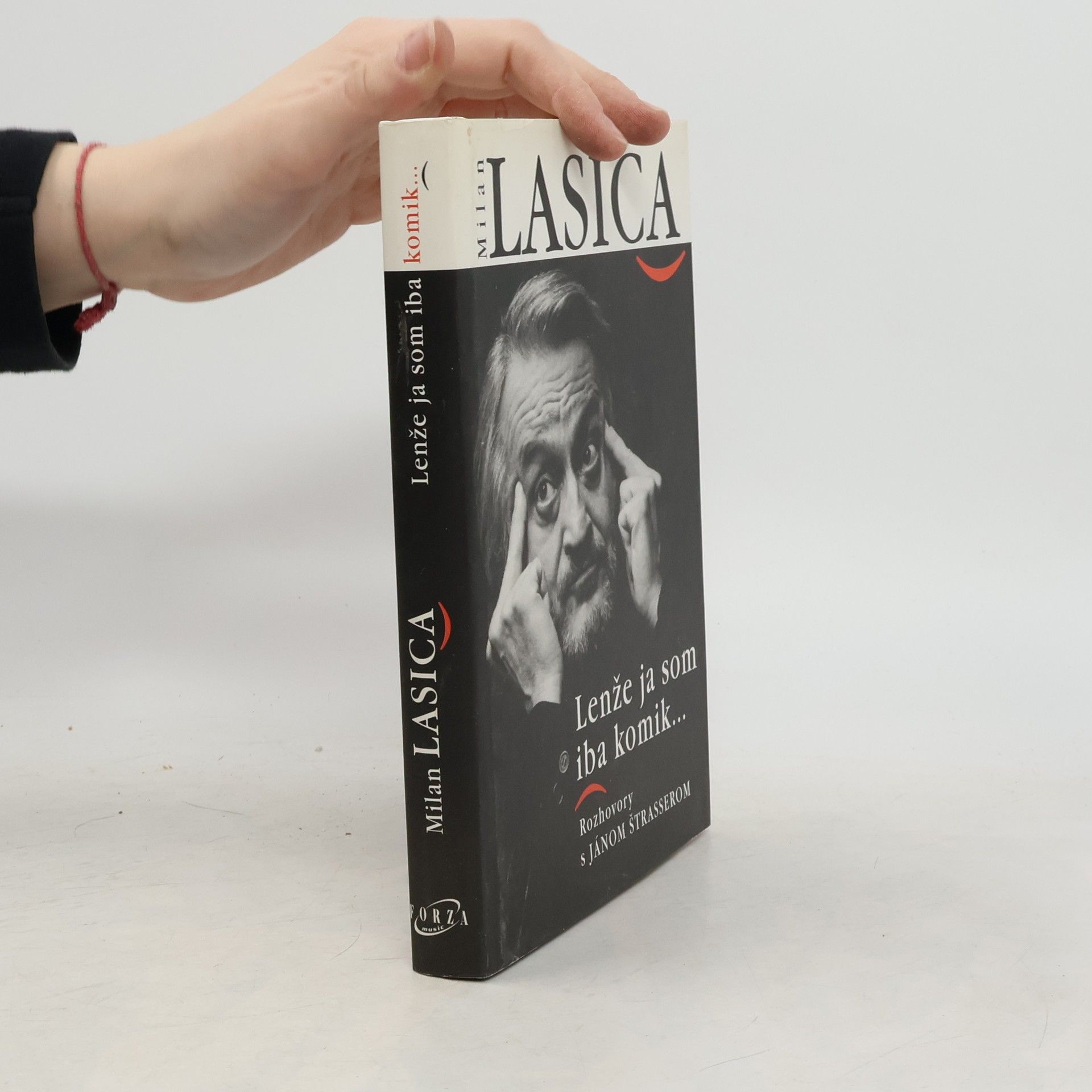 Milan Lasica Lenže ja som iba komik. Rozhovory s Jánom Štrasserom