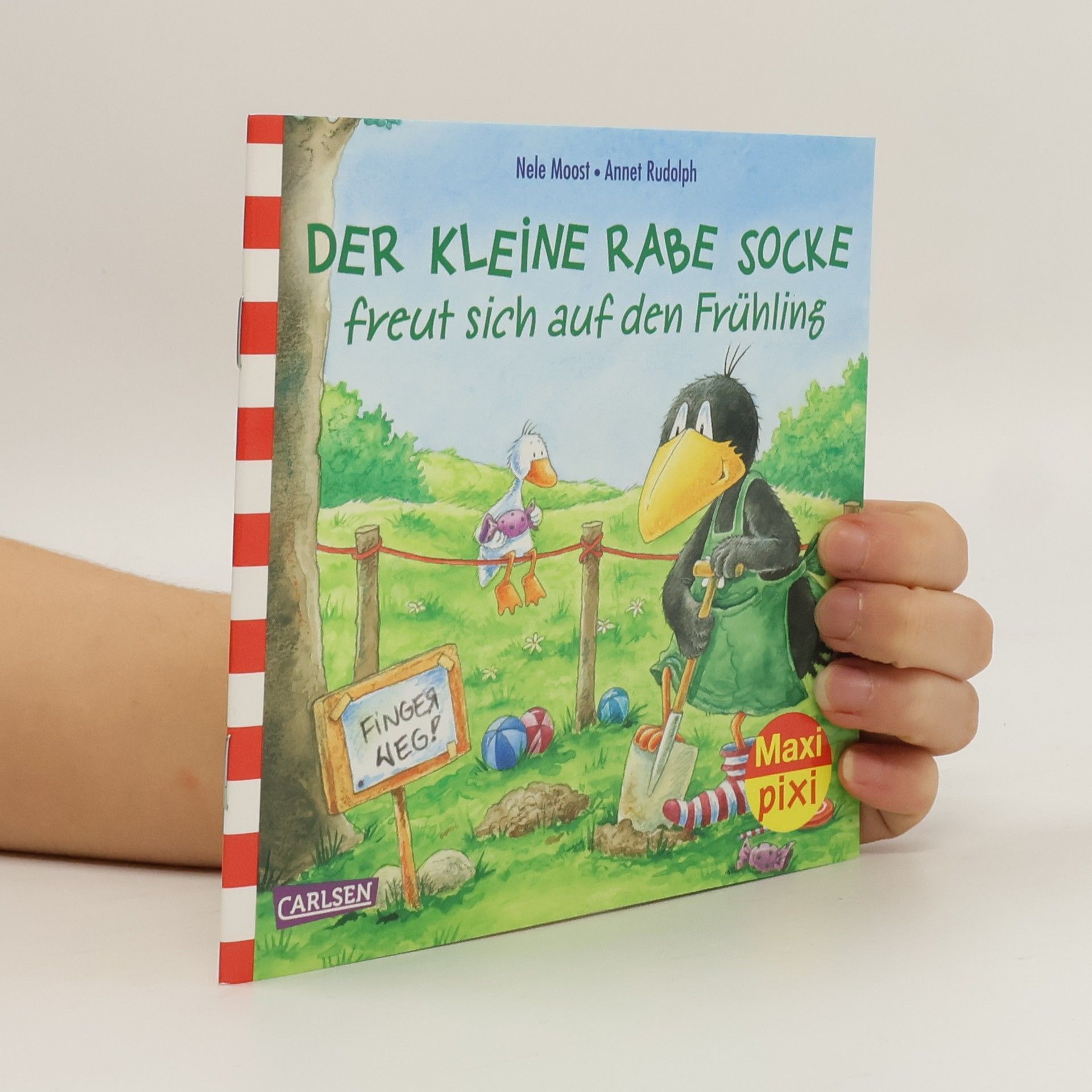 Katio Kadio Der kleine Rabe Socke freut sich auf den Frühling