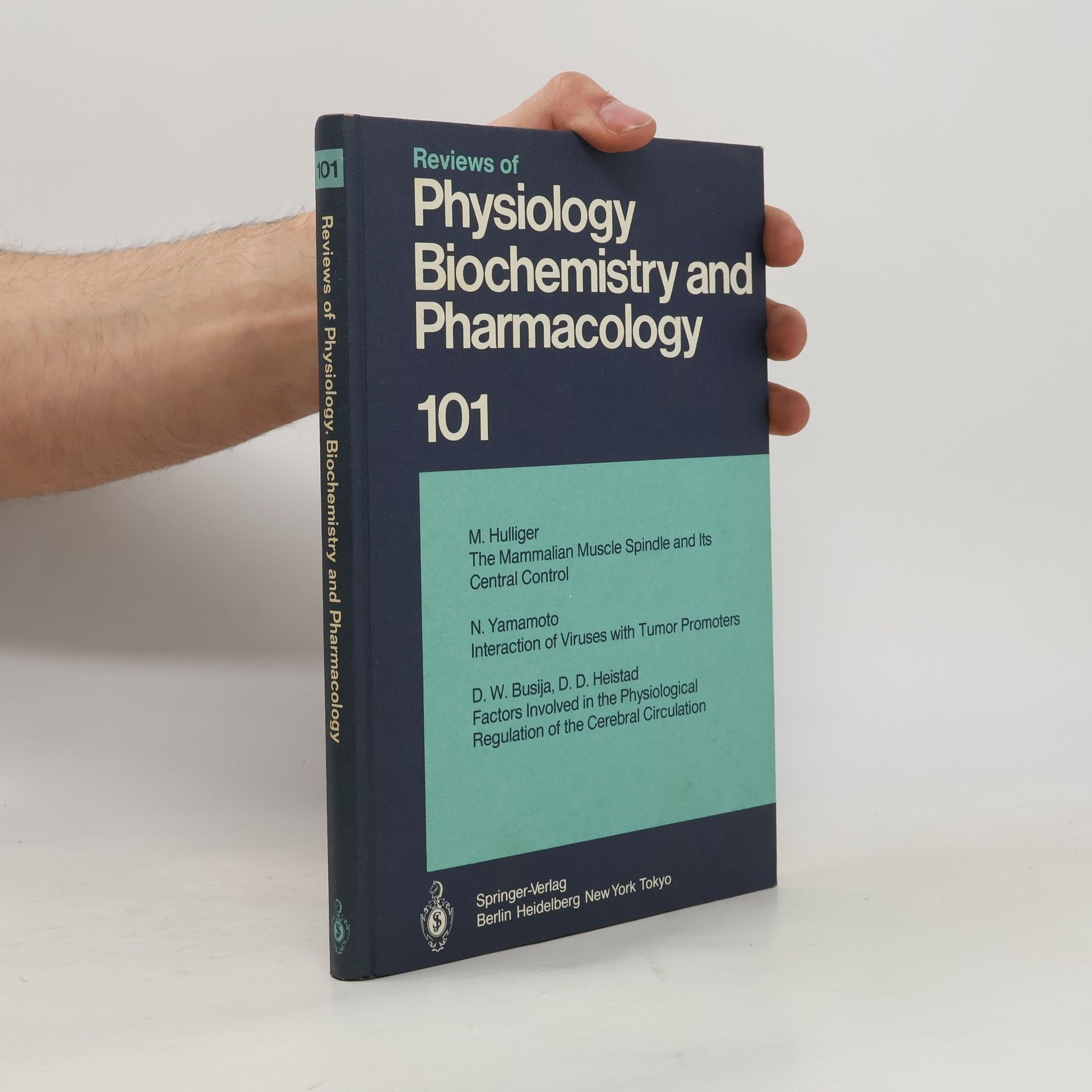 M. Hulliger Reviews of Physiology, Biochemistry and Pharmacology