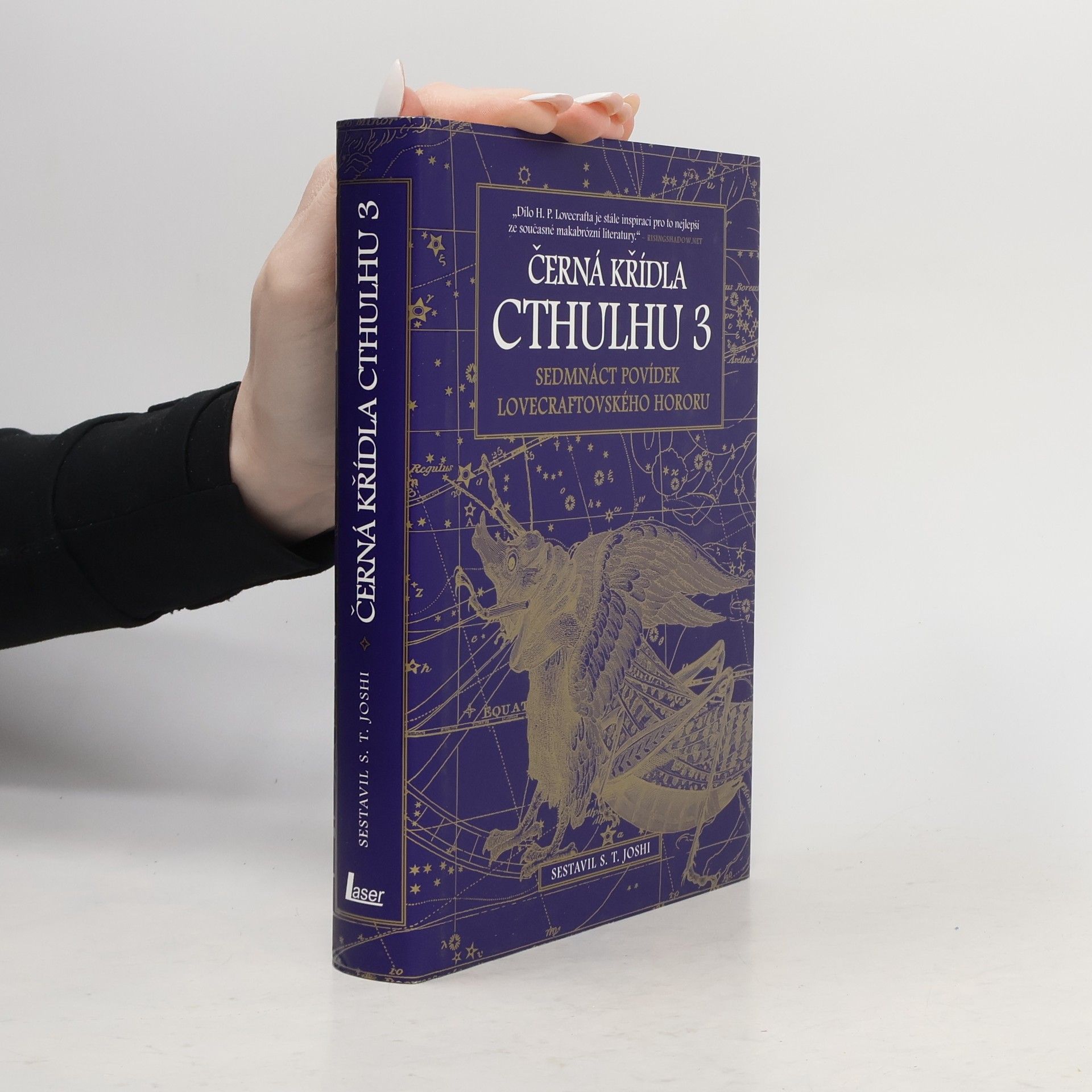 Sunand Tryambak Joshi Černá křídla Cthulhu 3 : sedmnáct povídek lovecraftovského hororu