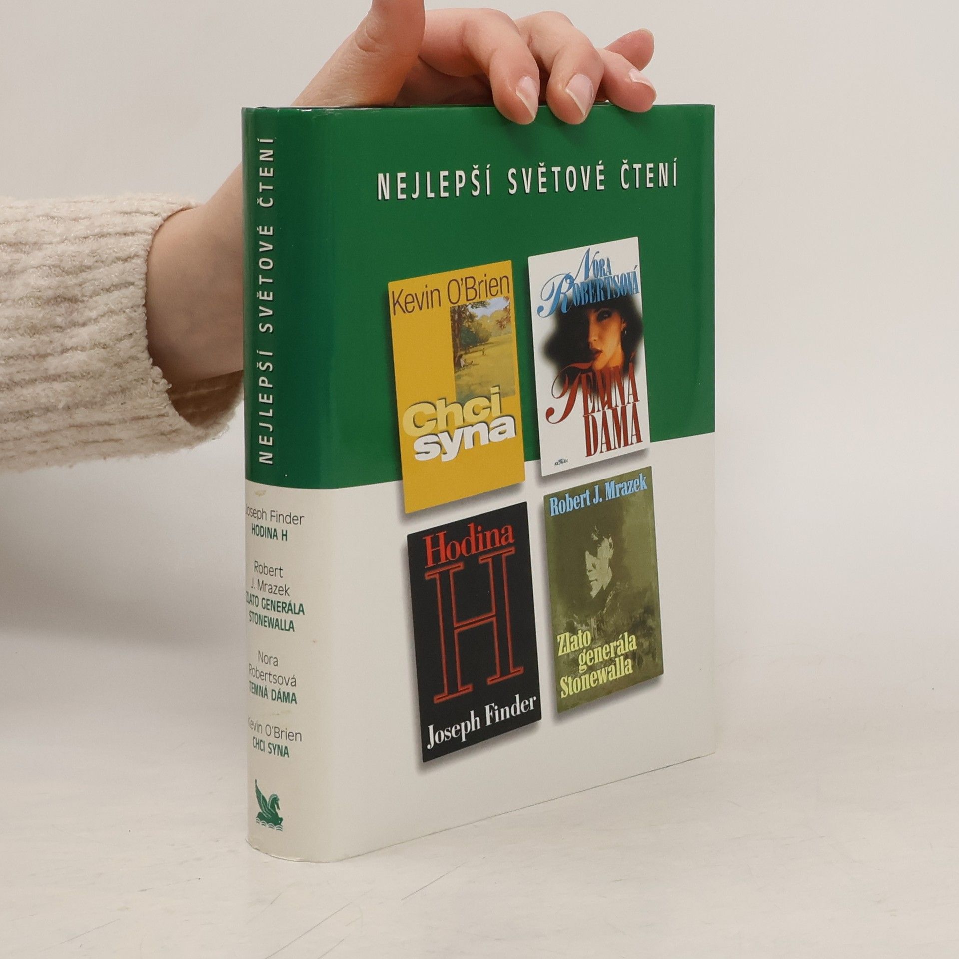 Joseph Finder Nejlepší světové čtení. Hodina H. Zlato generála Stonewalla. Temná dáma. Chci syna