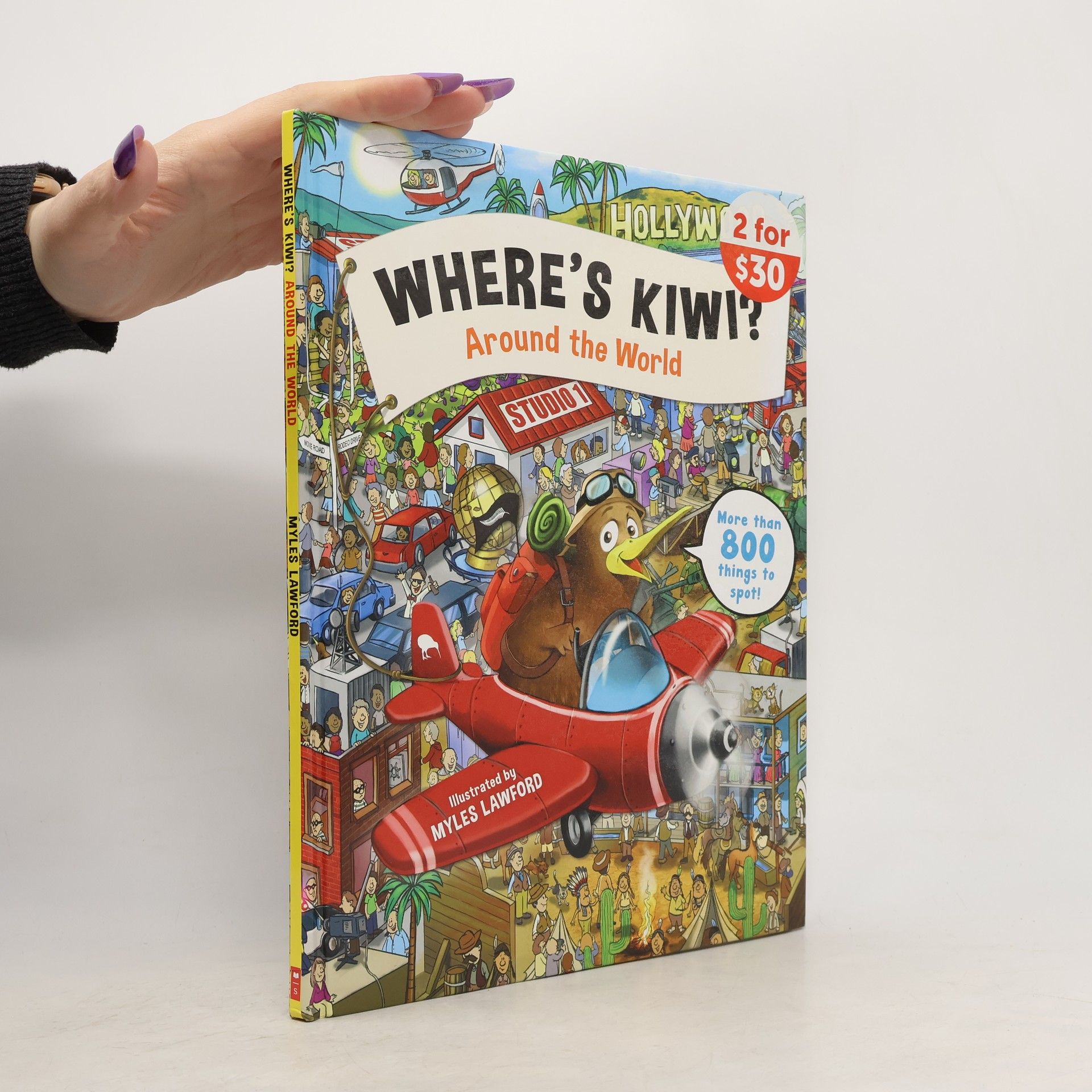 Myles Lawford Where's Kiwi Around the World