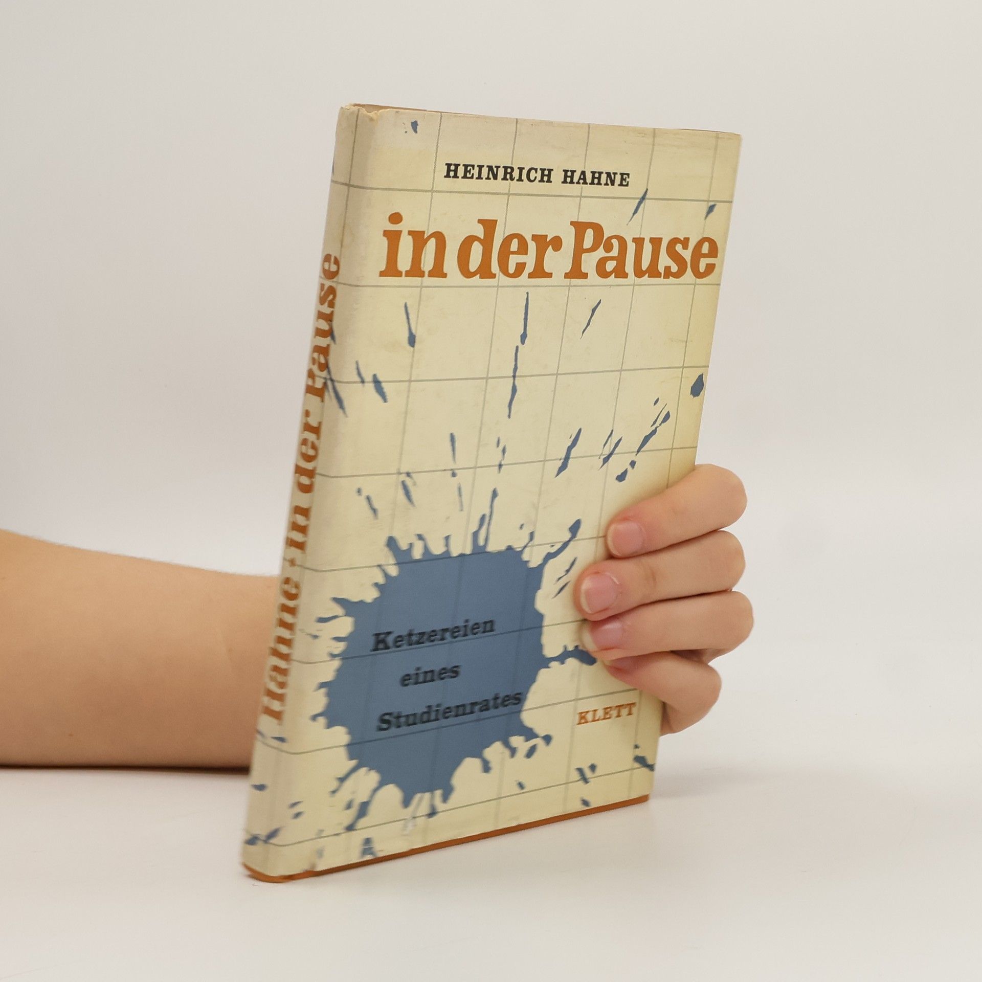 Heinrich Hahne In der Pause