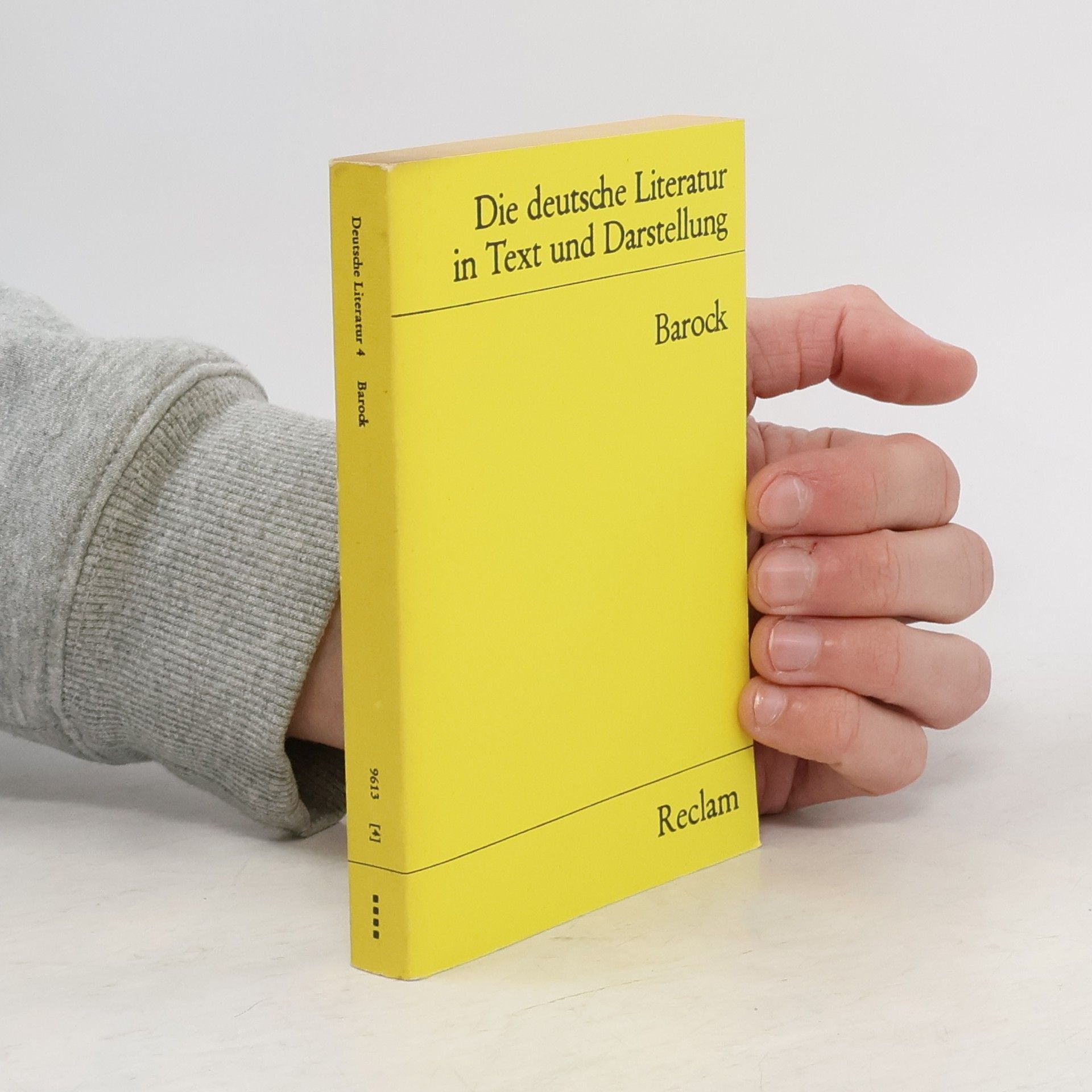 Die deutsche Literatur in Text und Darstellung. Bd.4