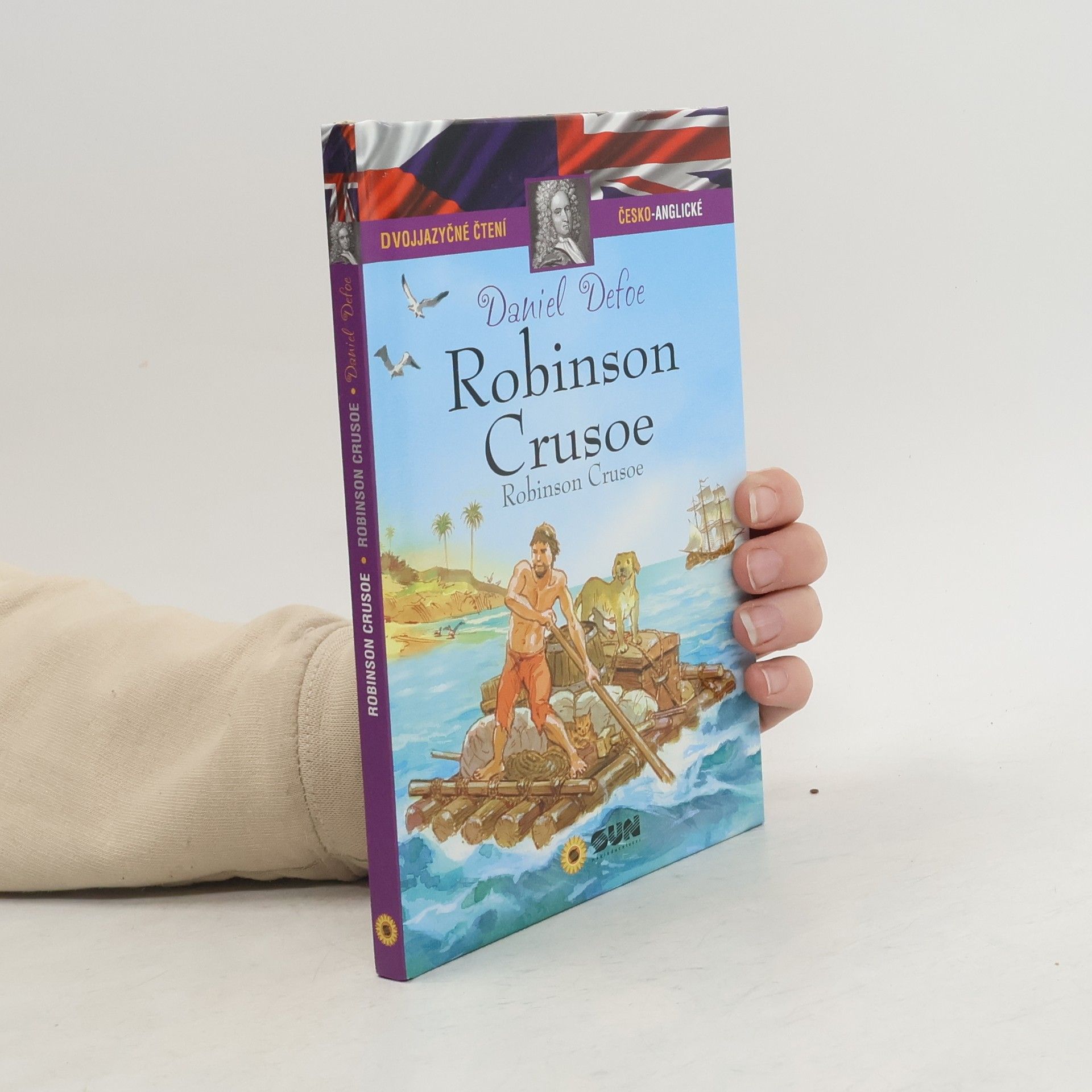 Robinson Crusoe. Robinson Crusoe. Dvojjazyčné čtení česko-anglické