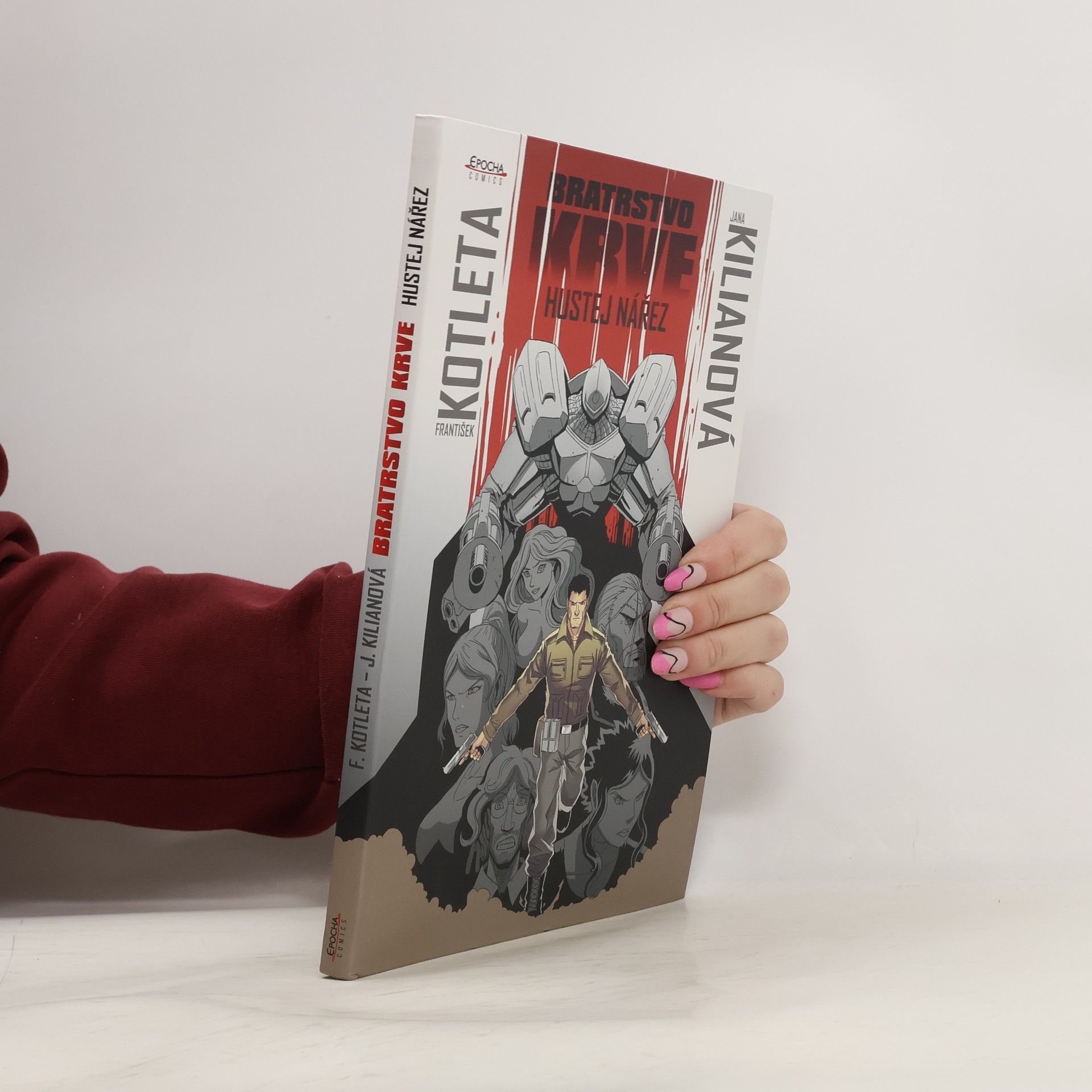 František Kotleta Bratrstvo krve. Hustej nářez - Komiks