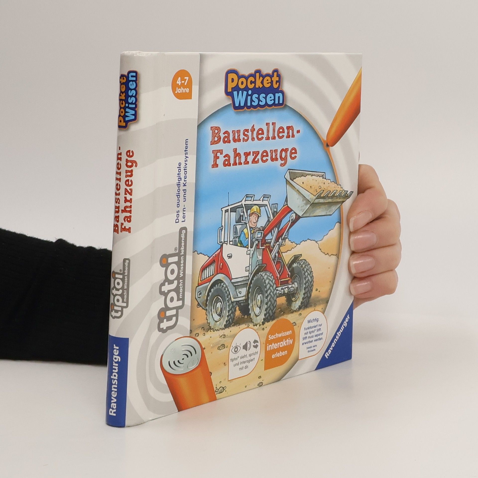 Kolektiv autorů Pocket Wissen: Baustellen-Fahrzeuge
