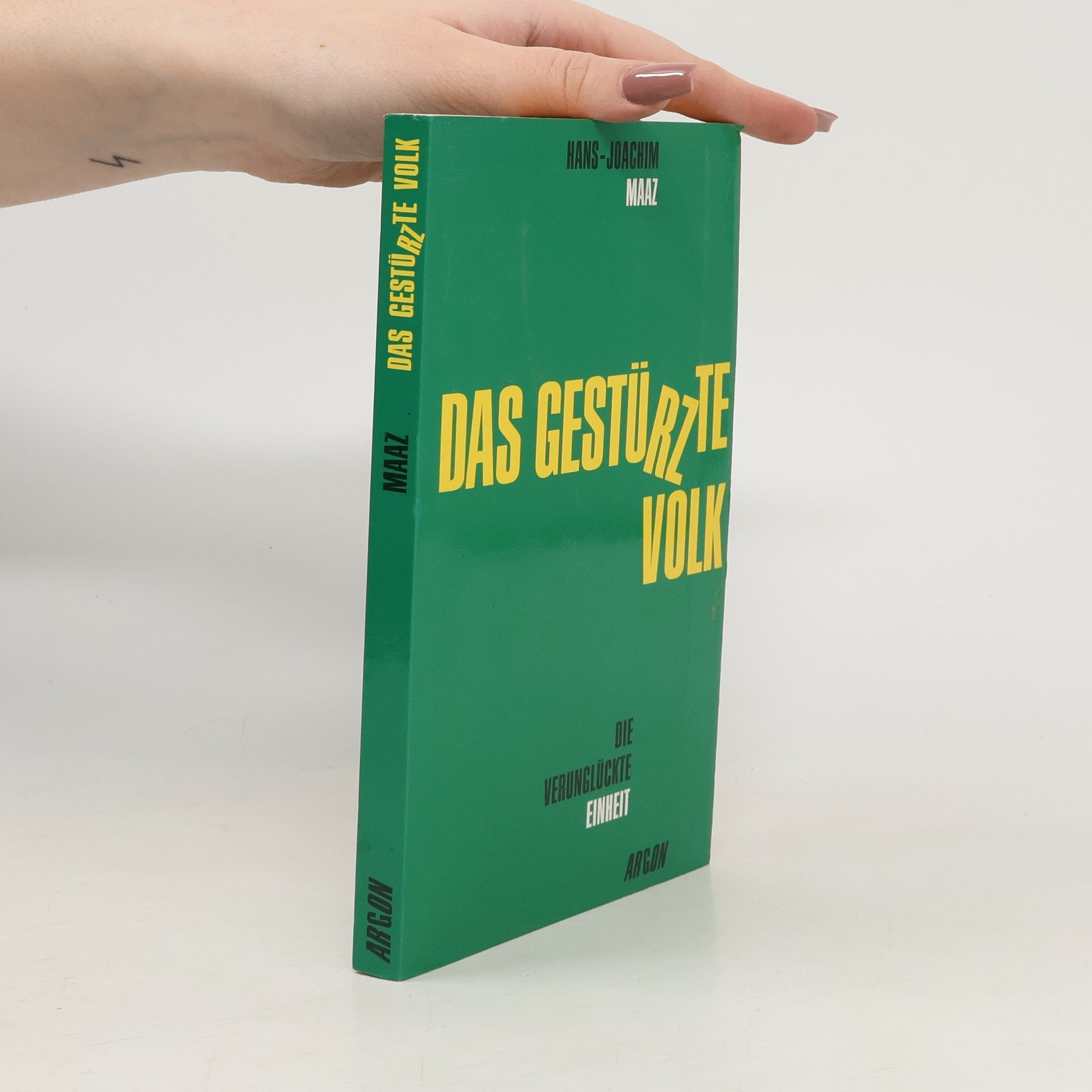 Das gestürzte Volk oder die verunglückte Einheit