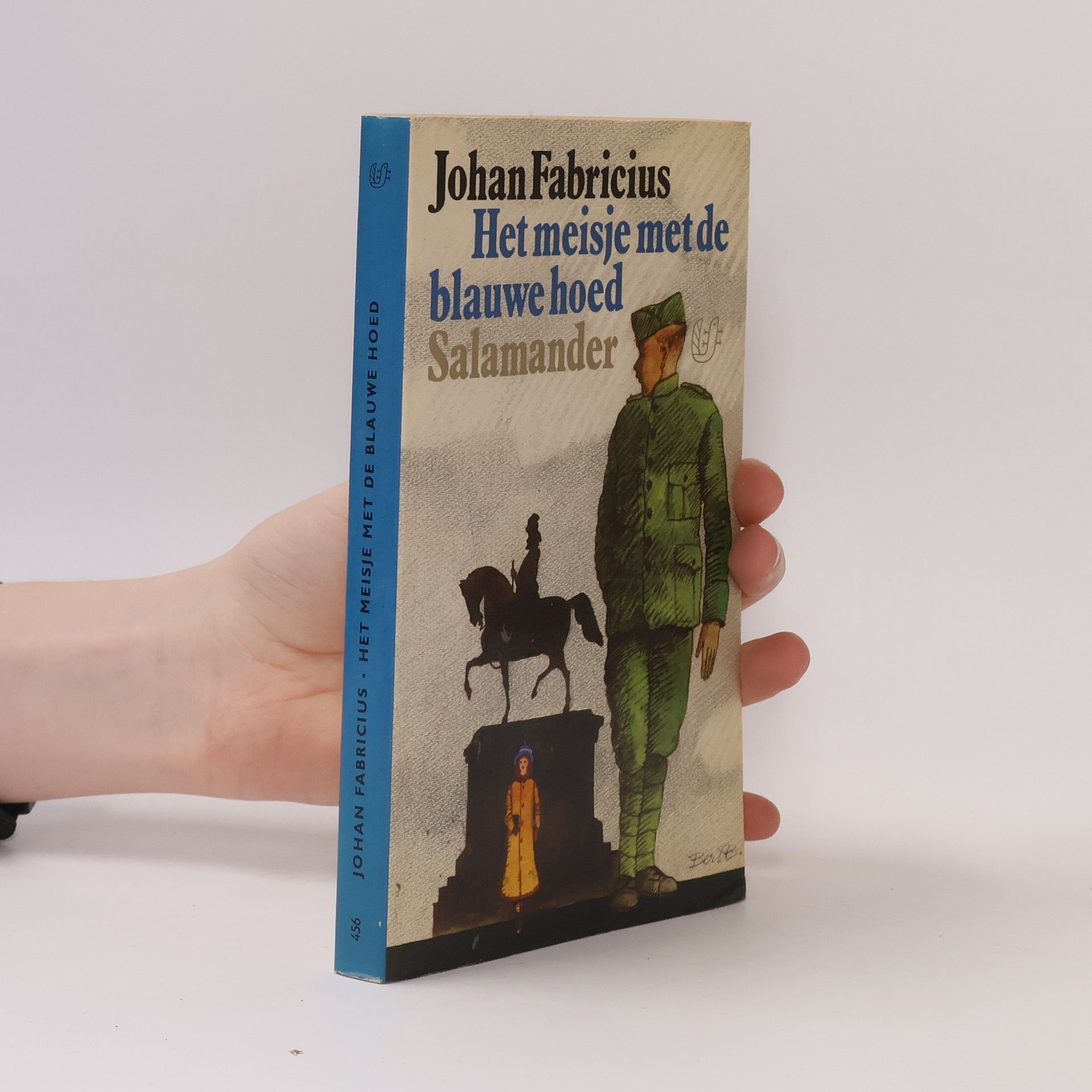 Johan Johannes Fabricius Het meisje met de blauwe hoed