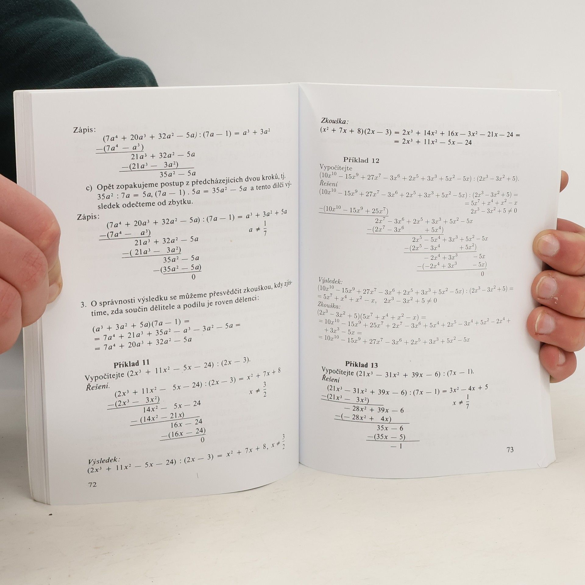 Emil Calda Matematika pro střední odborné školy a studijní obory středních odborných učilišť. 1. část
