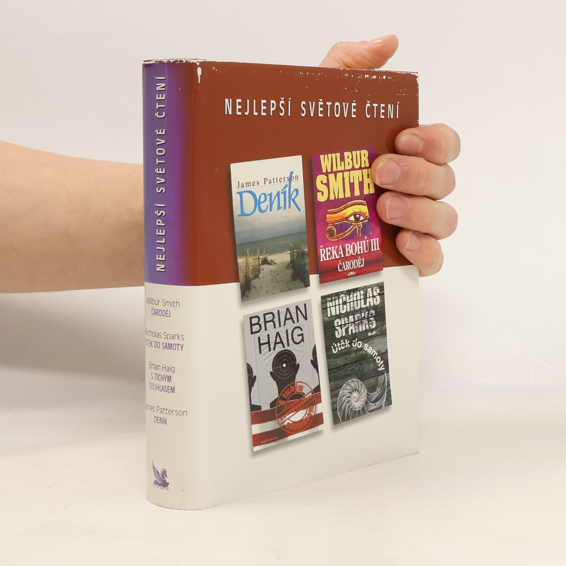 James Patterson Nejlepší světové čtení. Čaroděj. Útěk do samoty. S tichým souhlasem. Deník