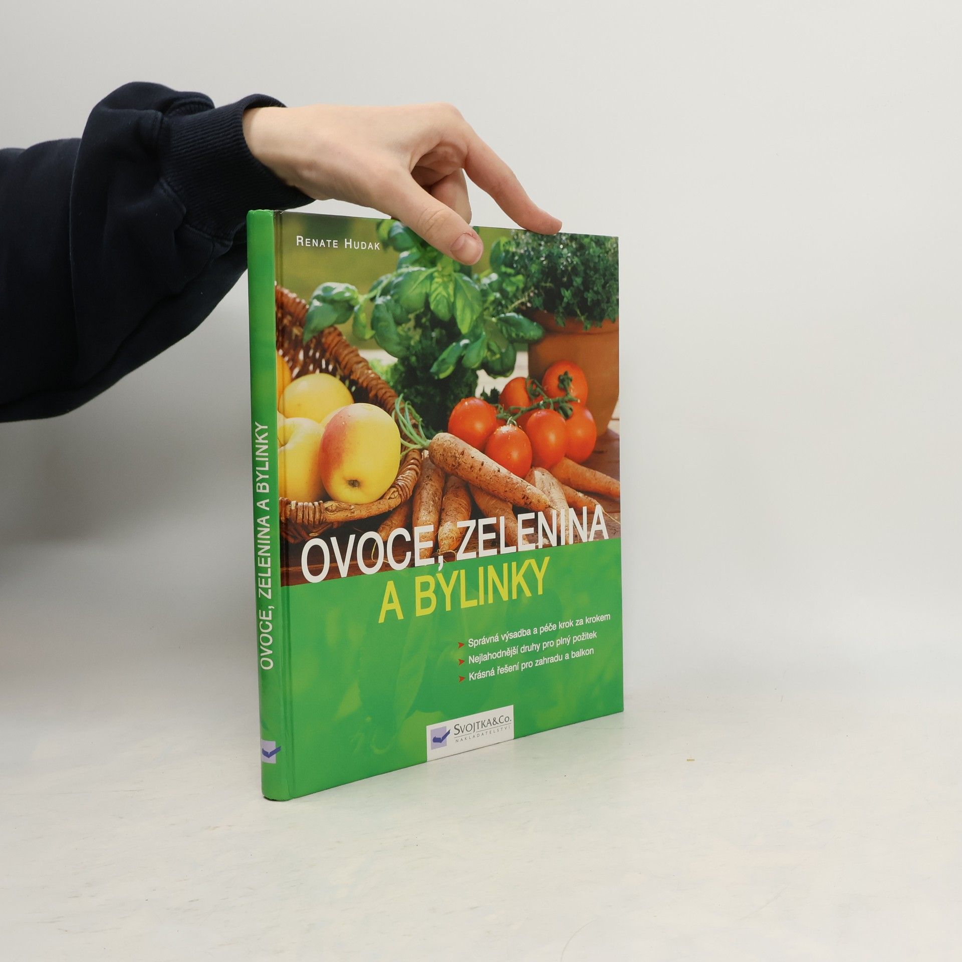 Renate Hudak Ovoce, zelenina a bylinky: Správná výsadba a péče krok za krokem, nejlahodnější druhy pro plný požitek, krásná řešení pro zahradu a balkon