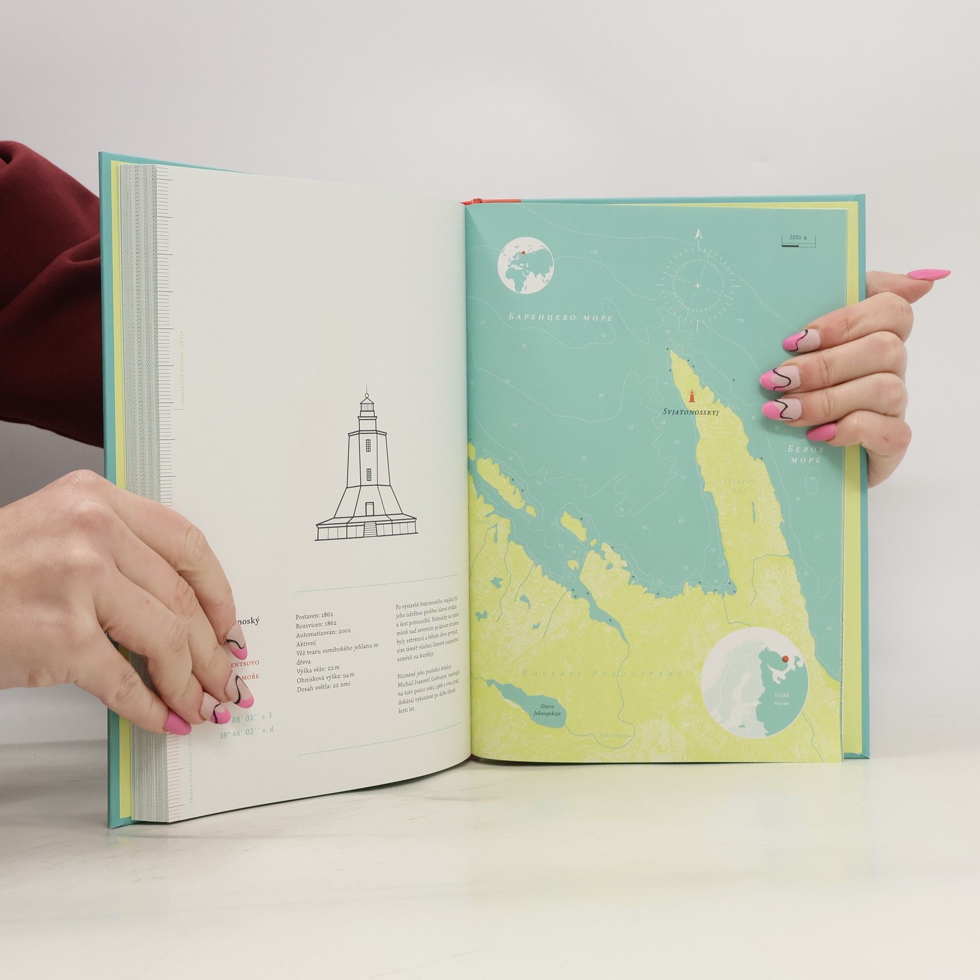 José Luis González Macías Atlas majáků na konci světa