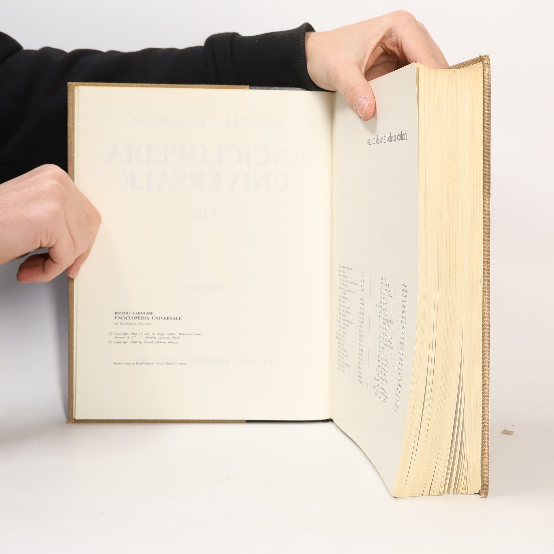 Autorenkollektiv Enciclopedia Universale Larousse VIII.