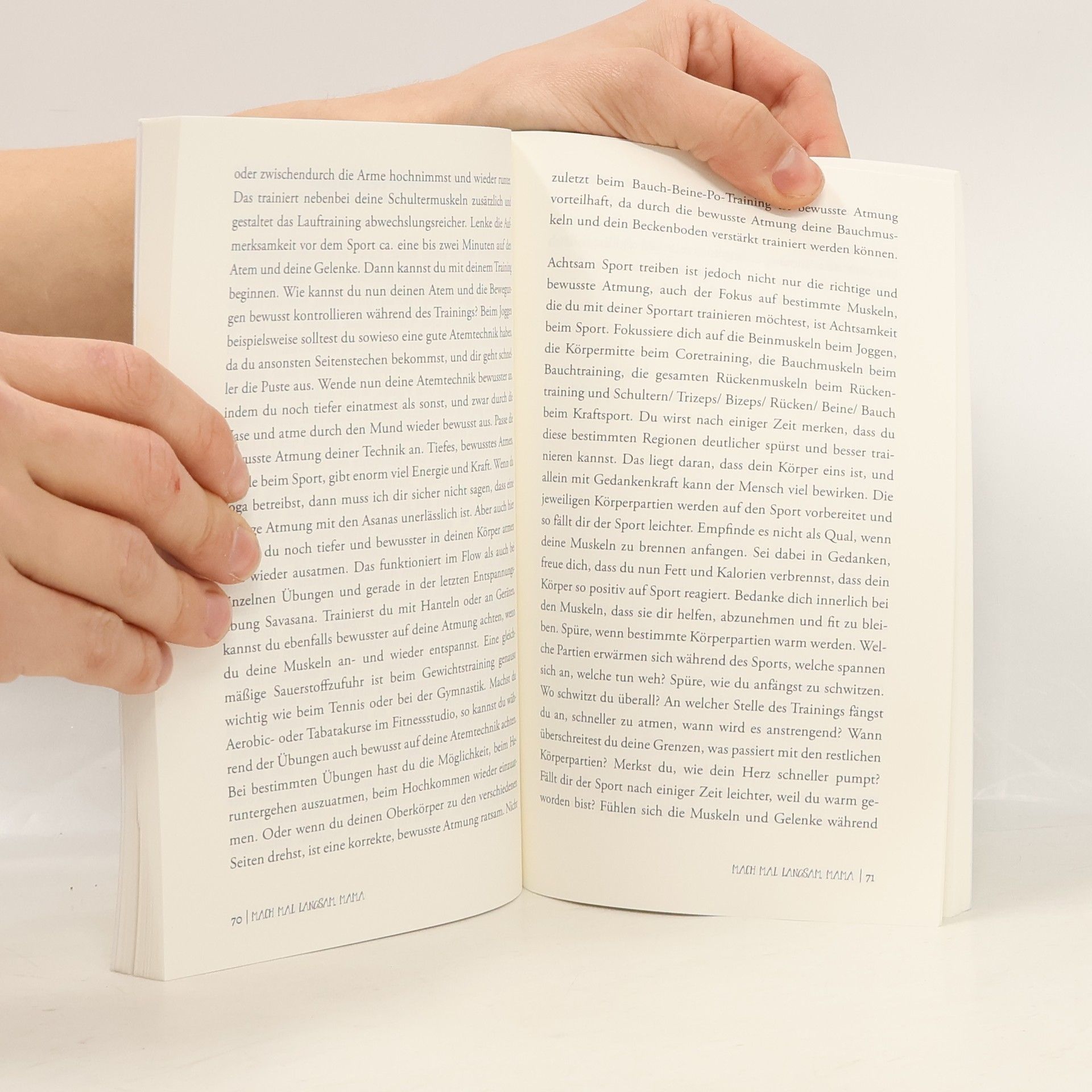 Emilia Simon Mach mal langsam Mama - Ein Achtsamkeitsbuch für mehr Entschleunigung, Ruhe und Entspannung