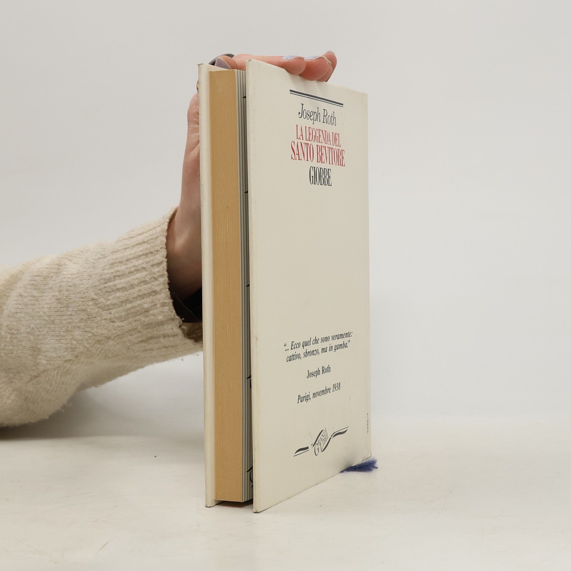 Joseph Roth La leggenda del Santo Bevitore