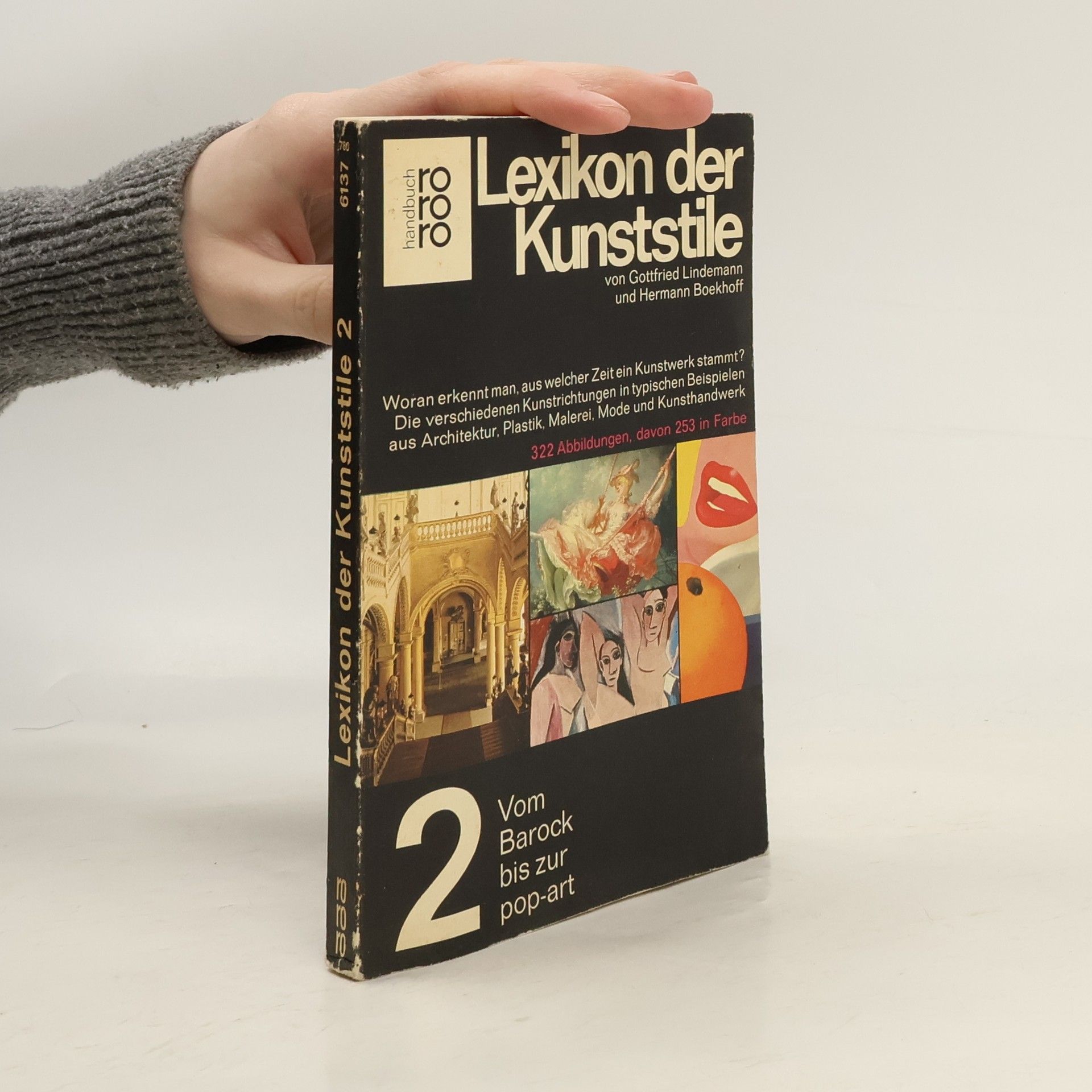Gottfried Lindemann Lexikon der Kunststile. Band 2. Vom Barock bis zur Pop-art