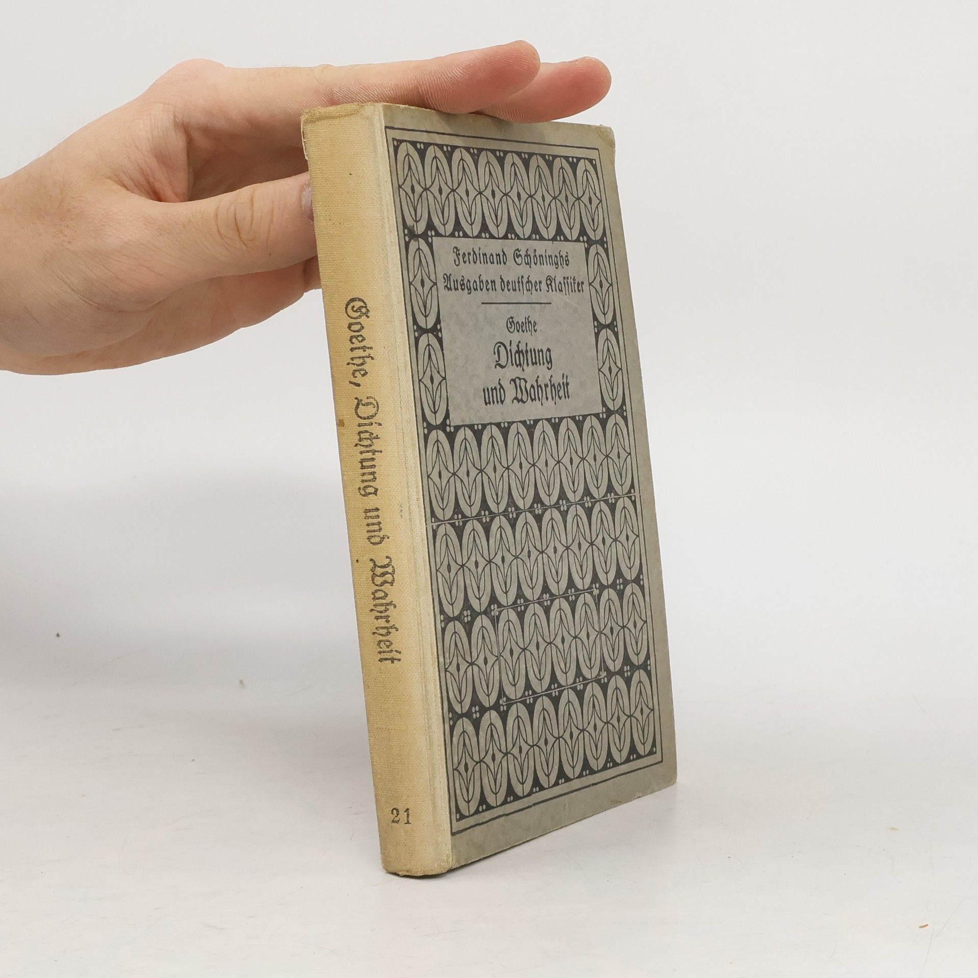 Sem. Dir. Dr. J. Dahmen Aus meinem Leben Dichtung und Wahrheit