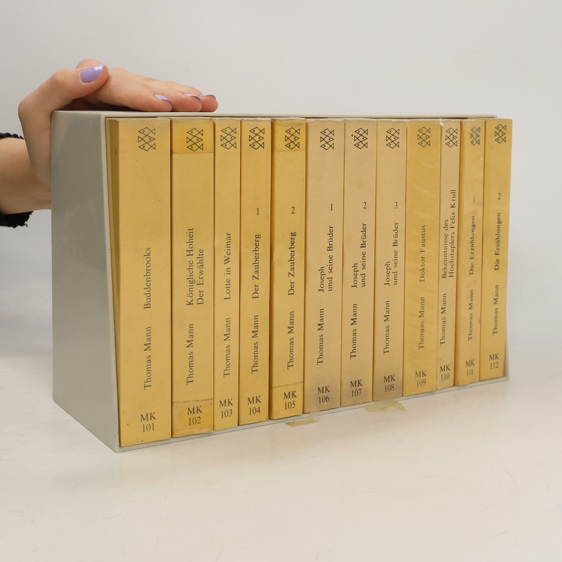 Thomas Mann Thomas Mann Werke. Taschenbuchausgabe in 12 Bänden