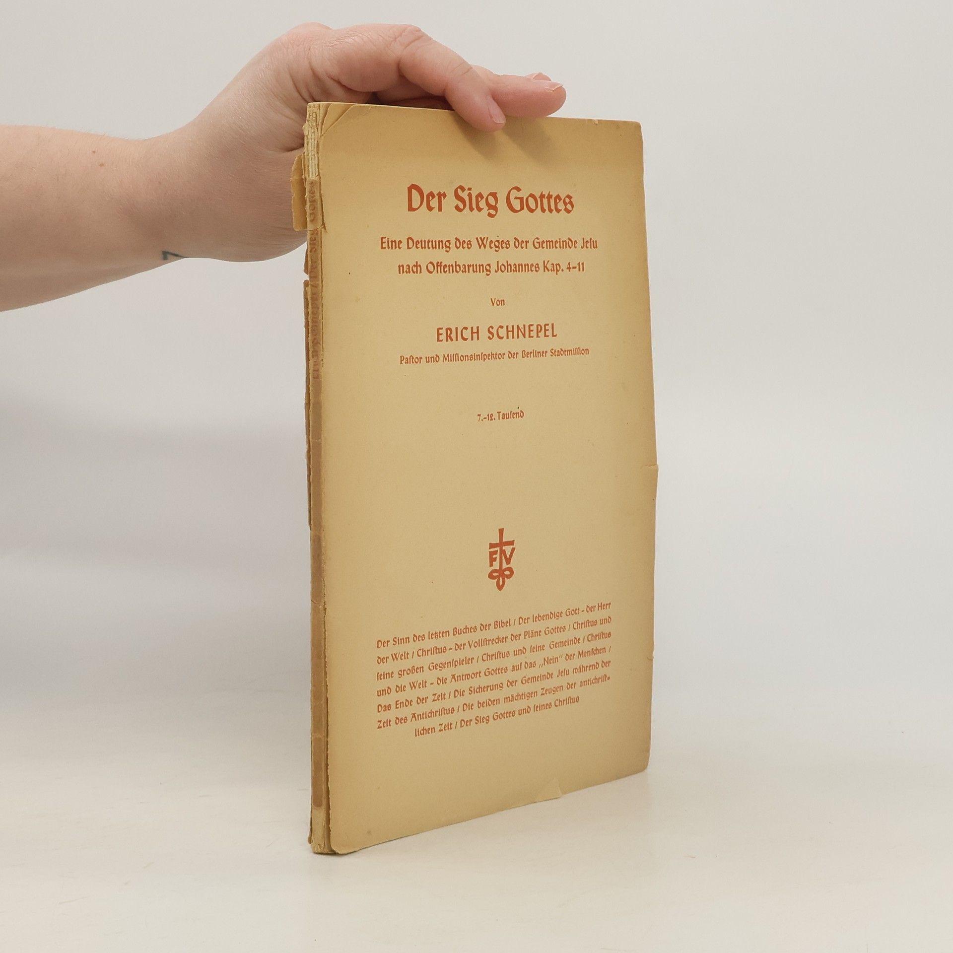 Erich Schnepel Der Sieg Gottes