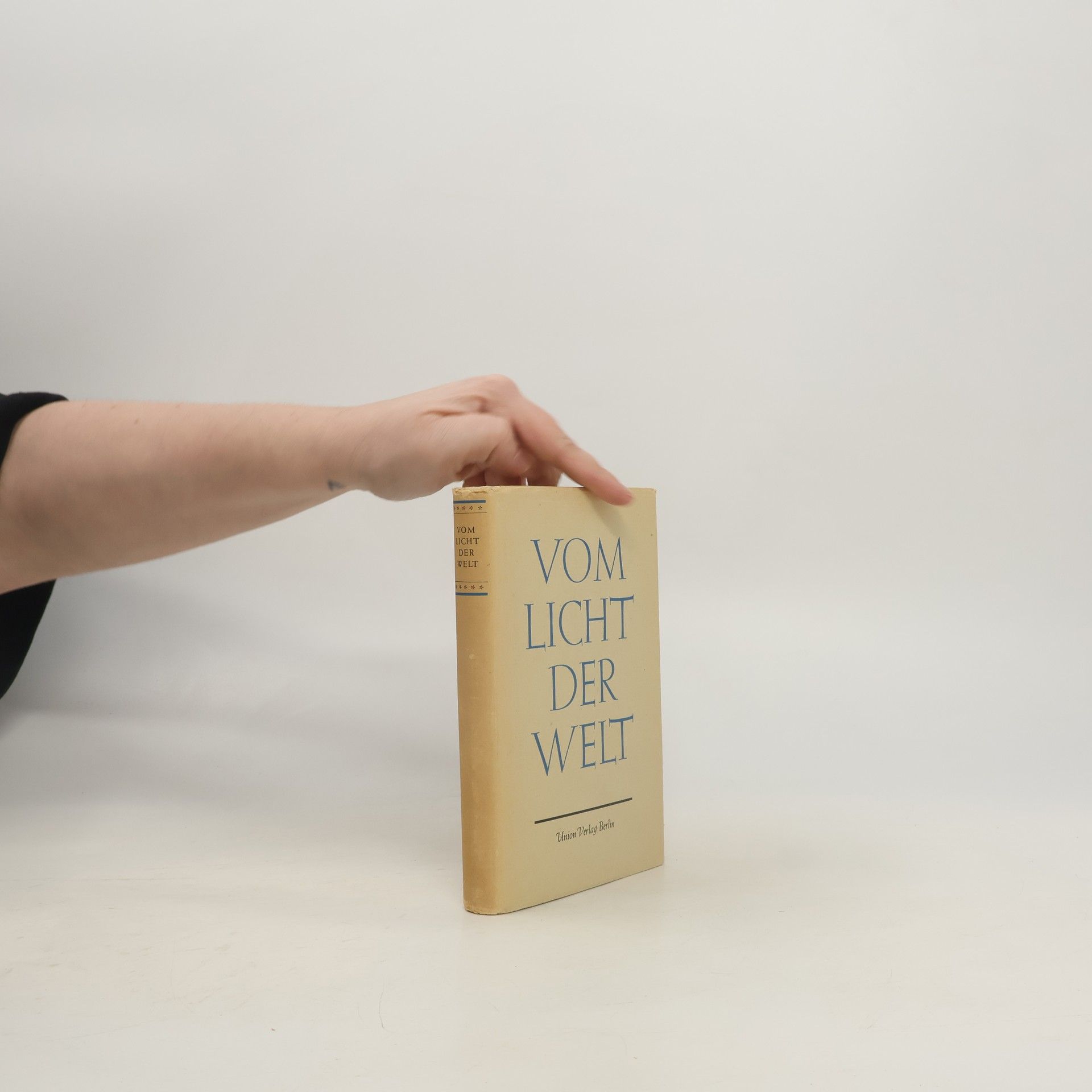 Erich Bockholt Vom Licht der Welt