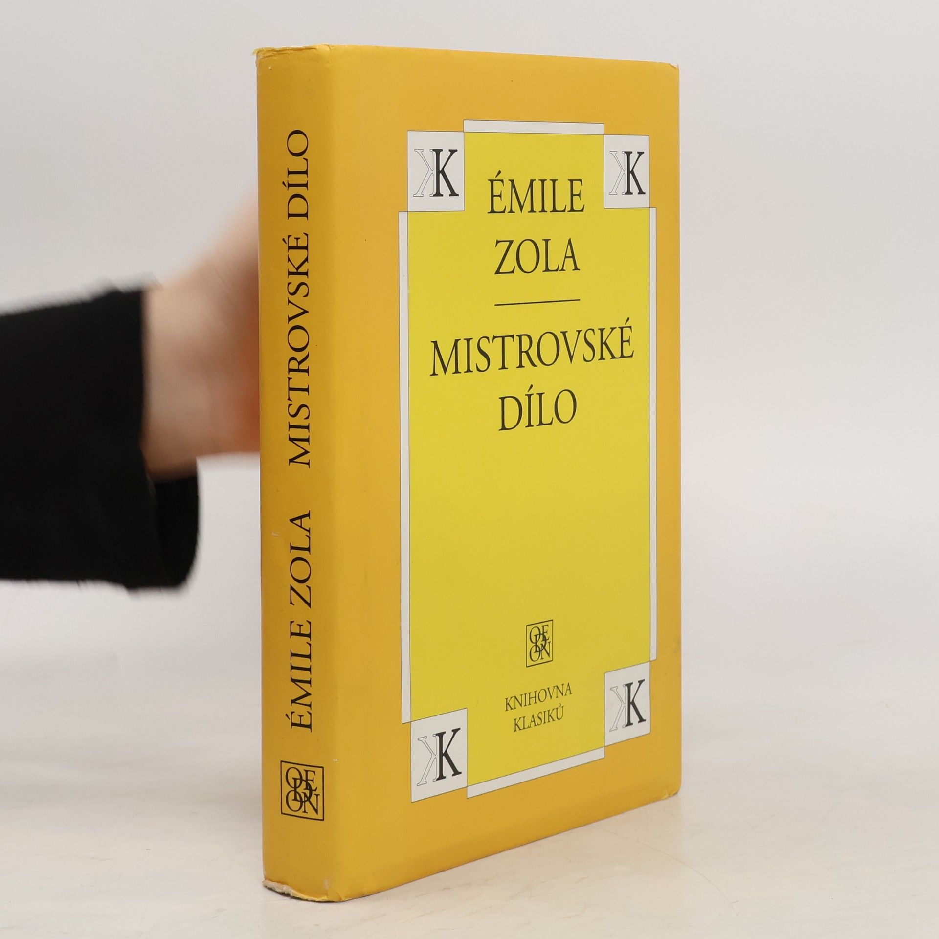Émile Zola Mistrovské dílo