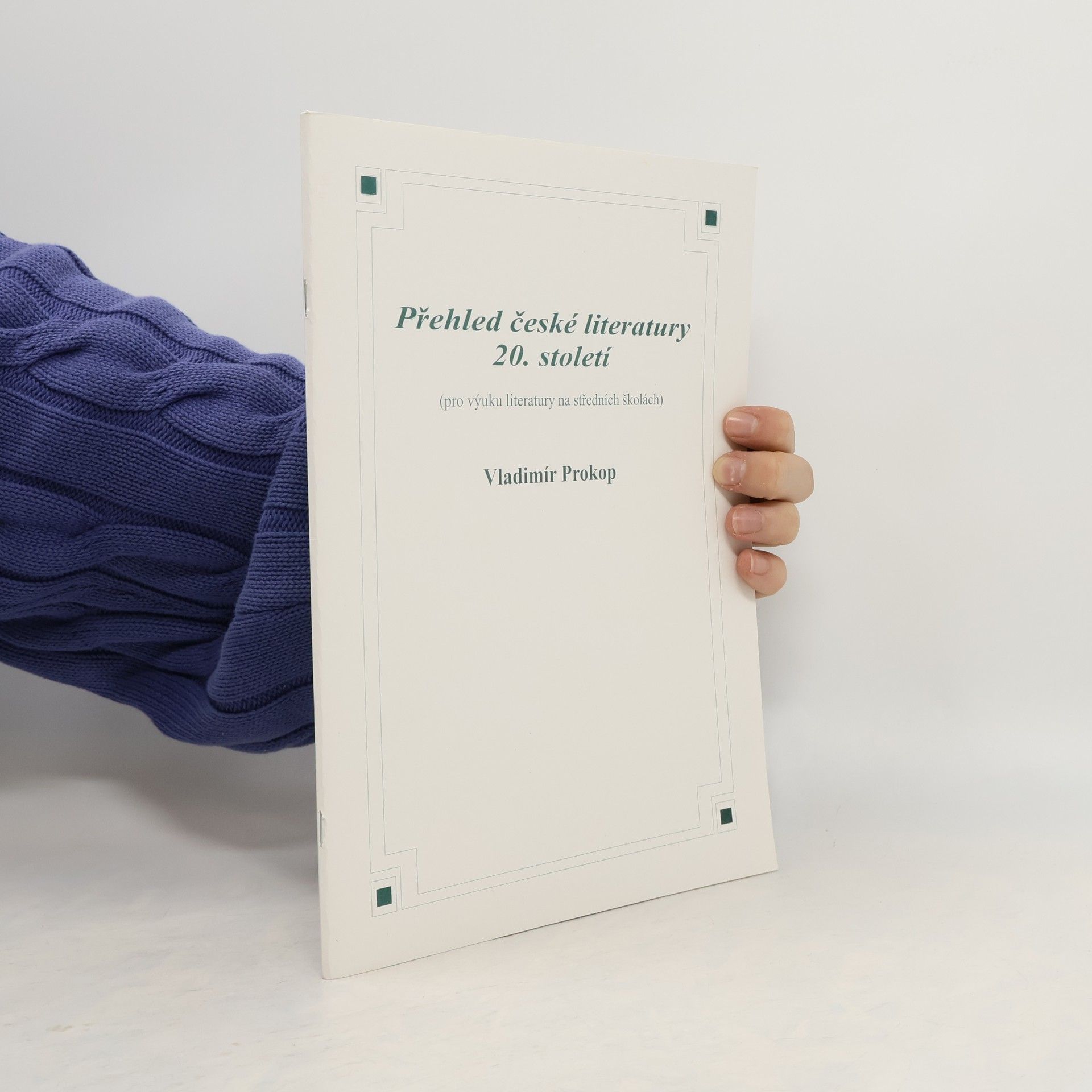 Vladimír Prokop Přehled české literatury 20. století