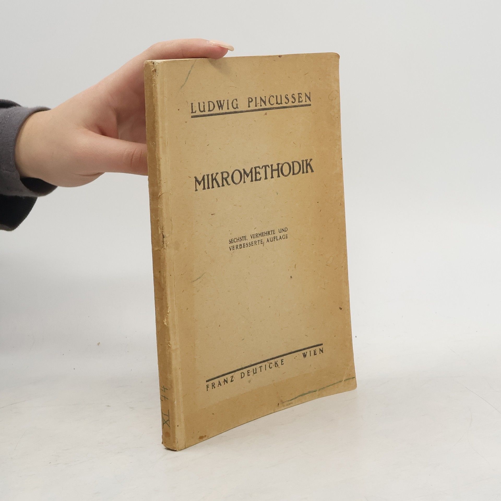 Ludwig Pincussen Mikromethodik