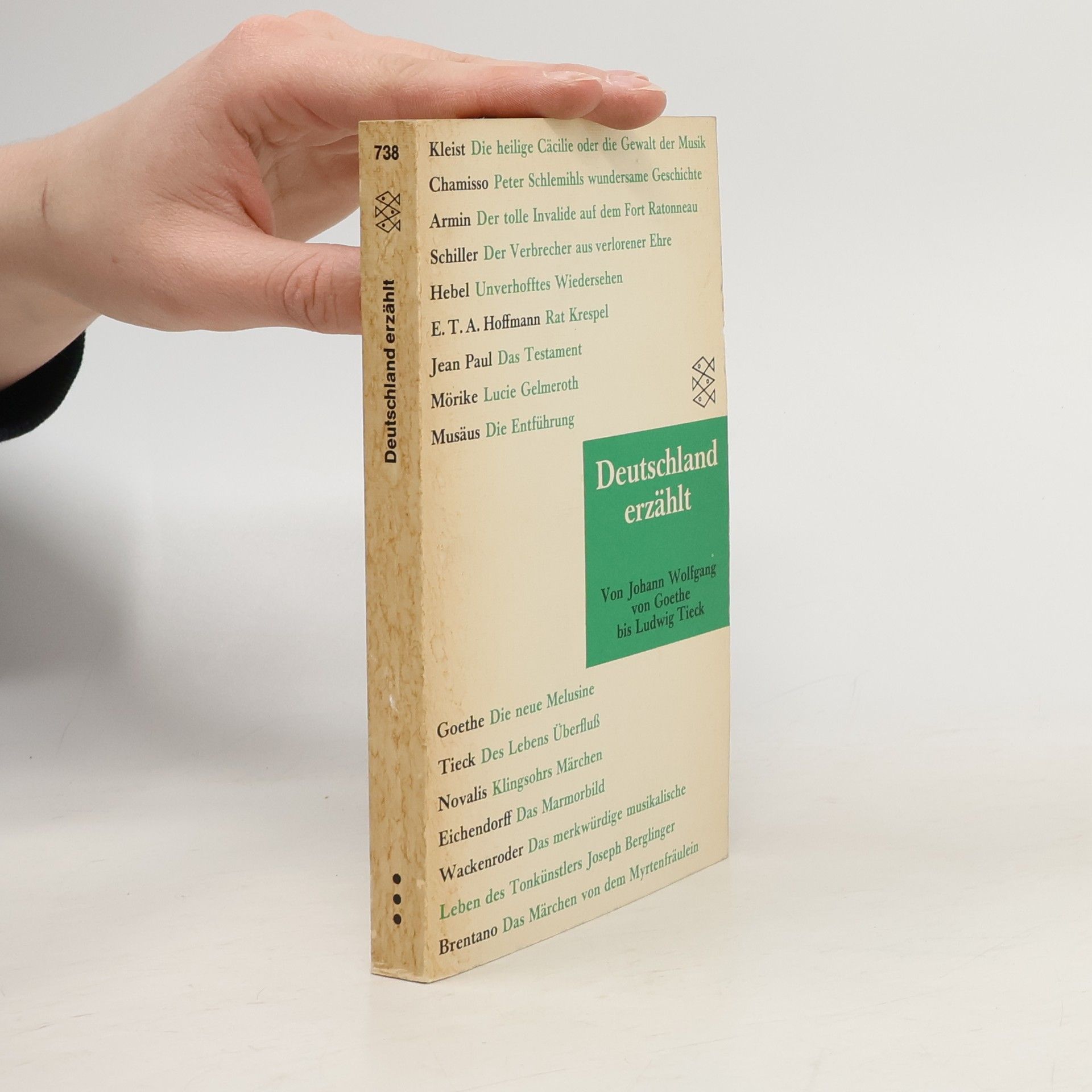 Kolektív autorov Deutschland erzählt : von Goethe bis Tieck